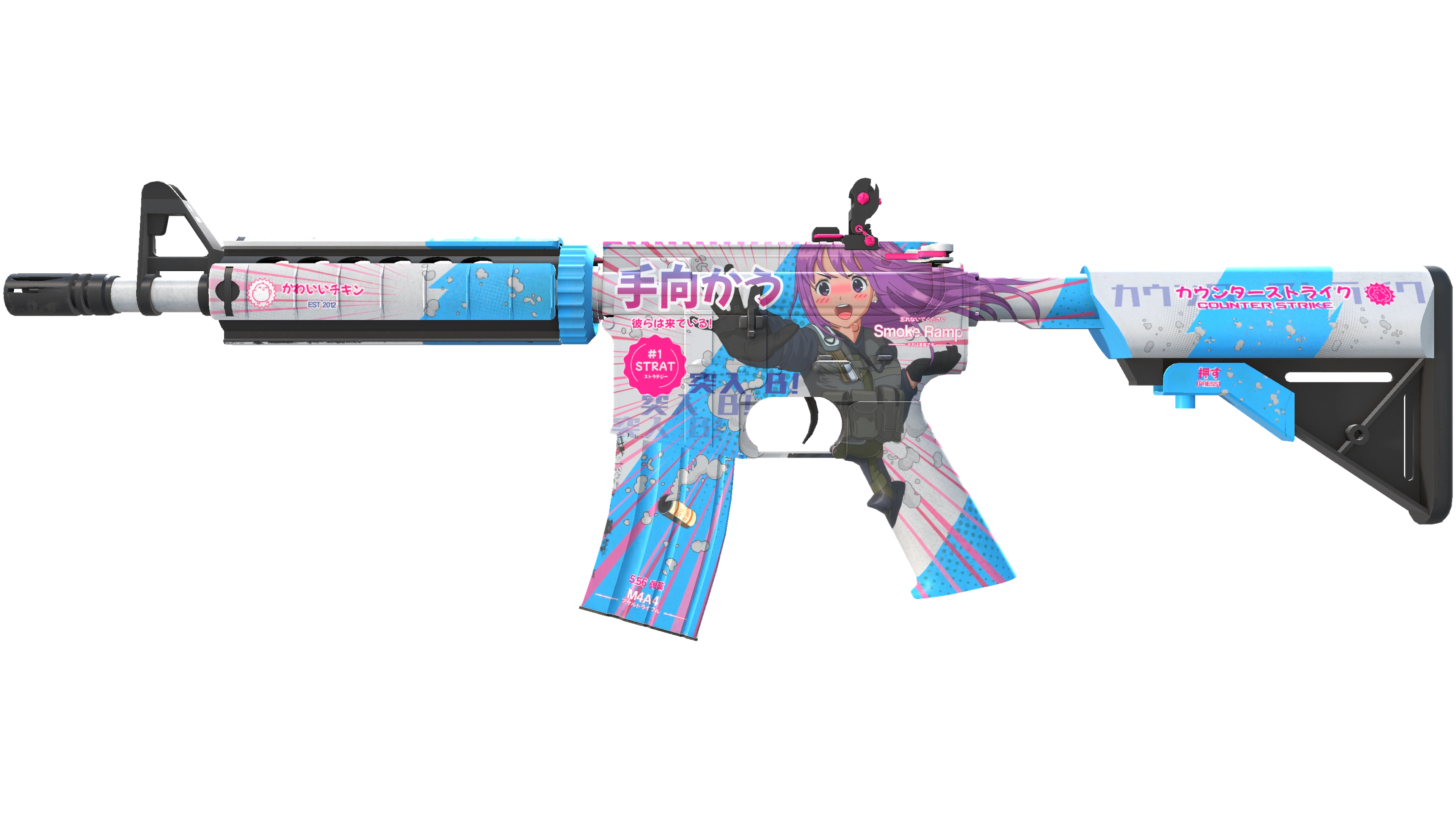 M4A4 | Temukau (Minimal Wear)