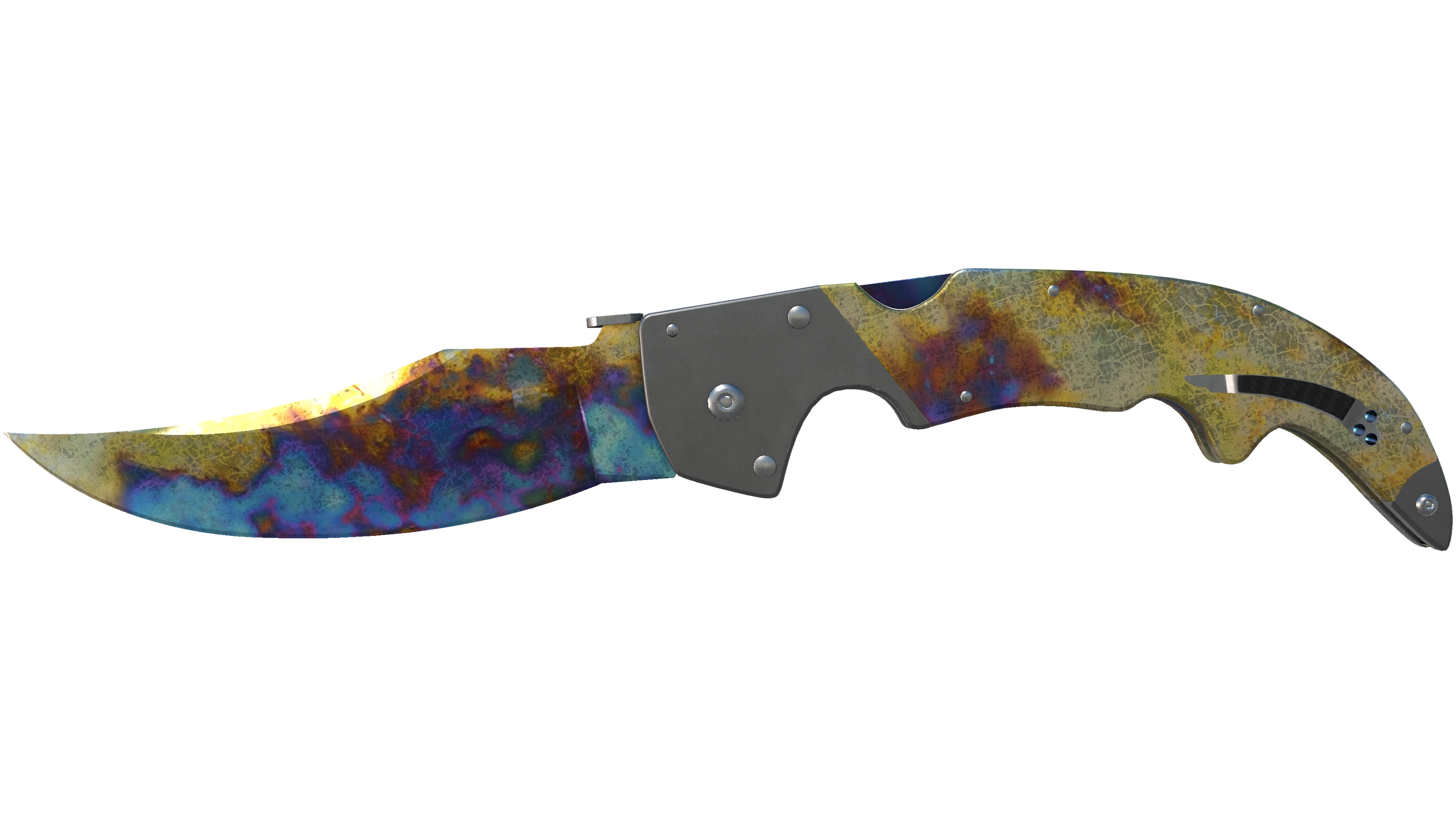 ★ Falchion Knife | Case Hardened (Well-Worn) thumbnail