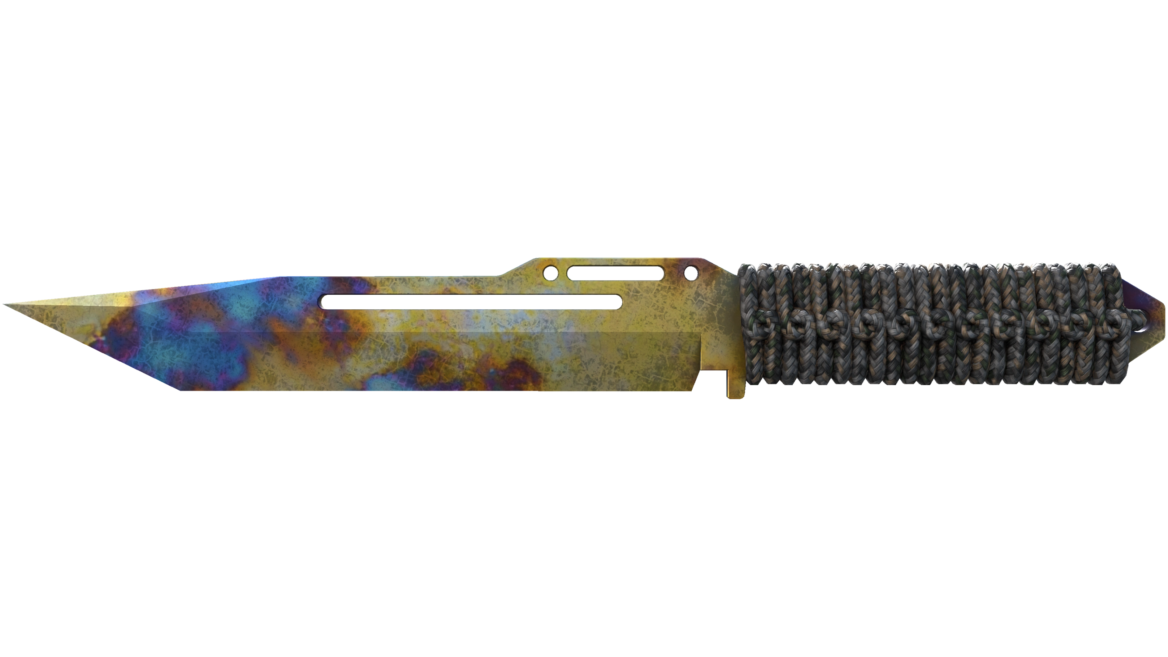 ★ Paracord Knife | Case Hardened (Well-Worn) thumbnail