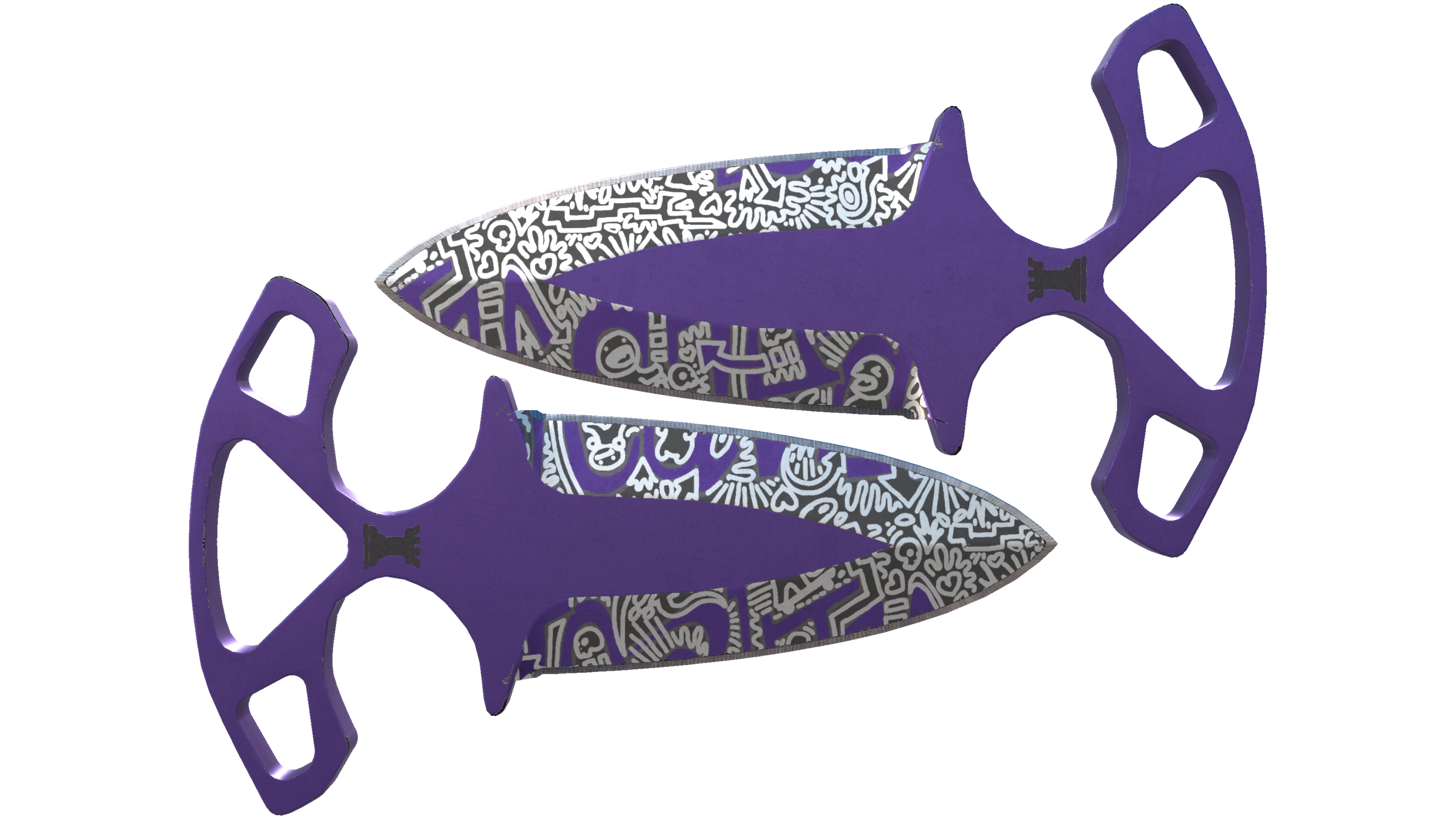 ★ StatTrak™ Shadow Daggers | Freehand (Minimal Wear)
