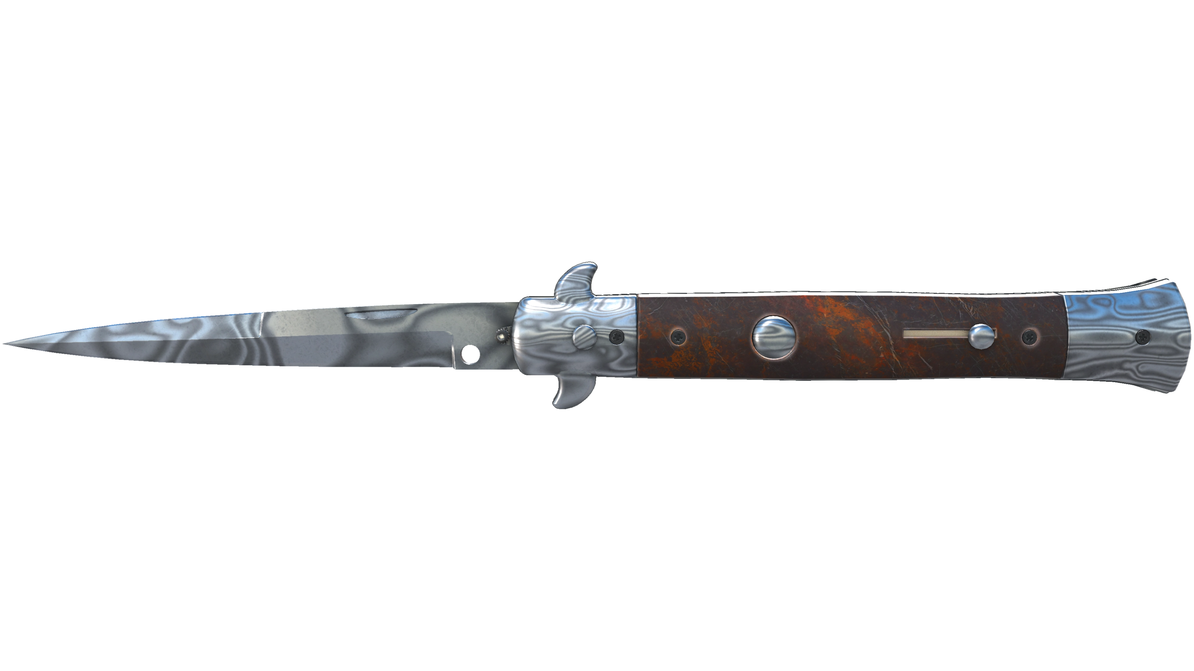 ★ StatTrak™ Stiletto Knife | Damascus Steel (Minimal Wear) thumbnail