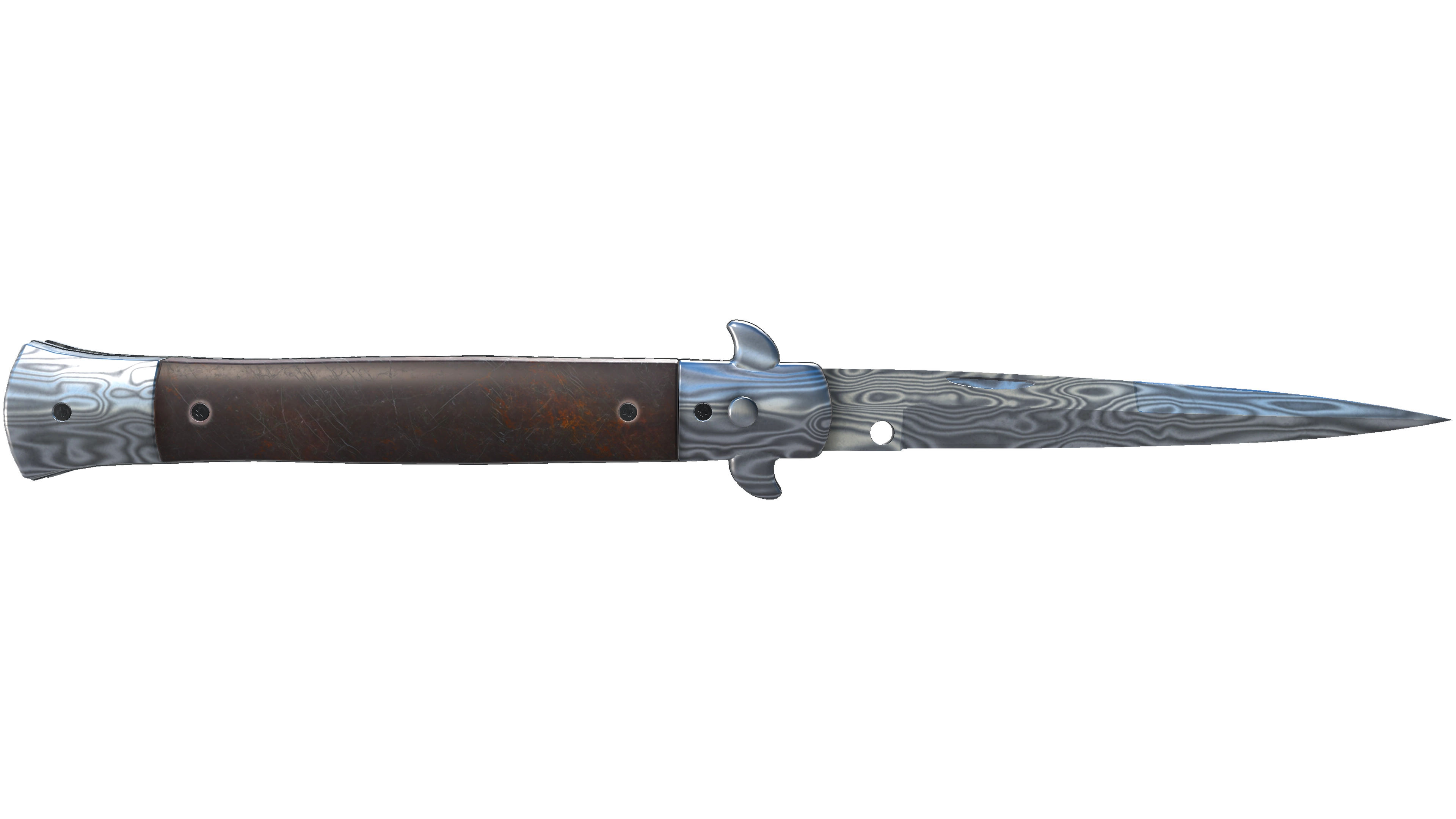 ★ StatTrak™ Stiletto Knife | Damascus Steel (Minimal Wear)
