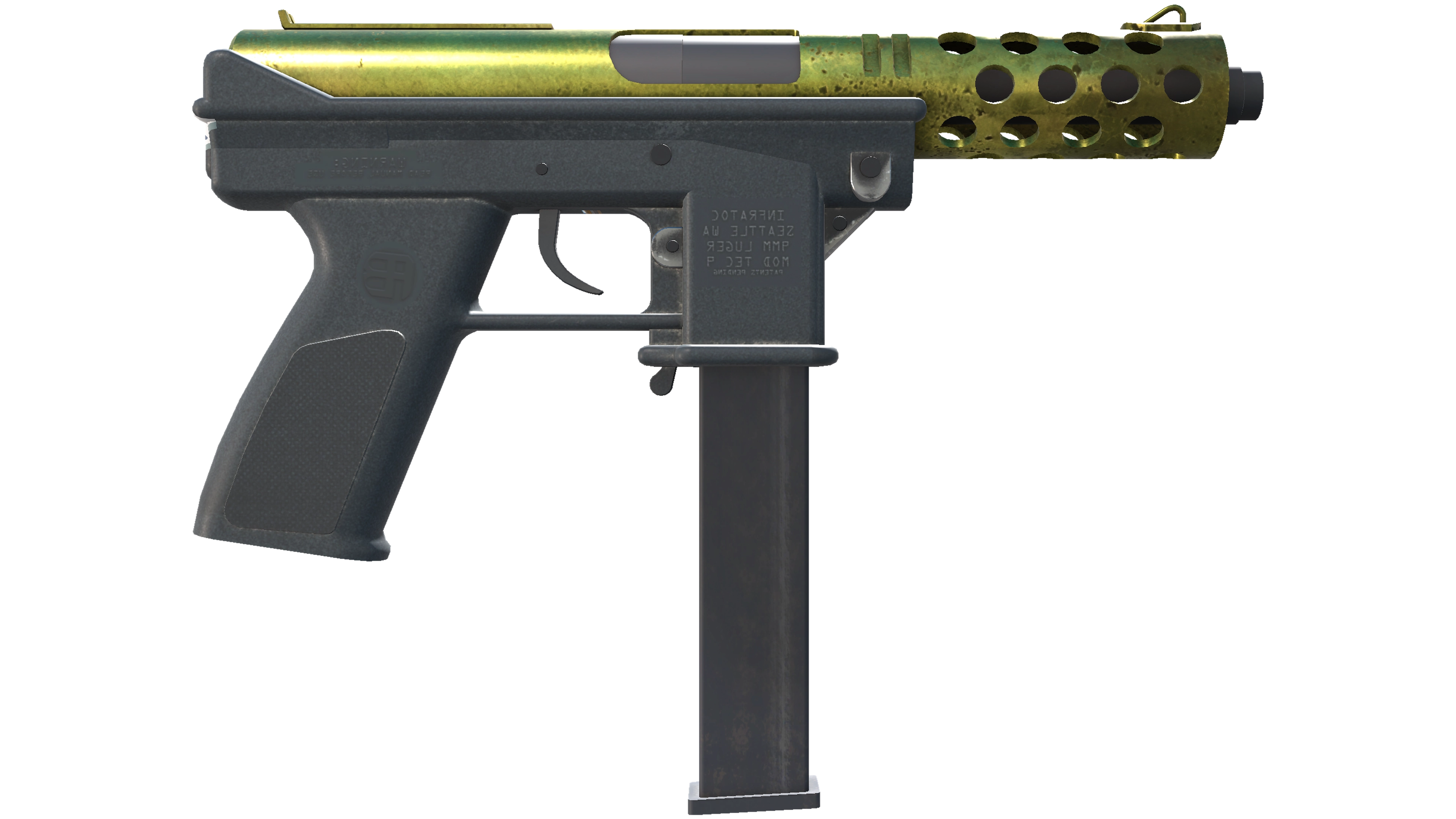 Souvenir Tec-9 | Brass (Field-Tested) thumbnail