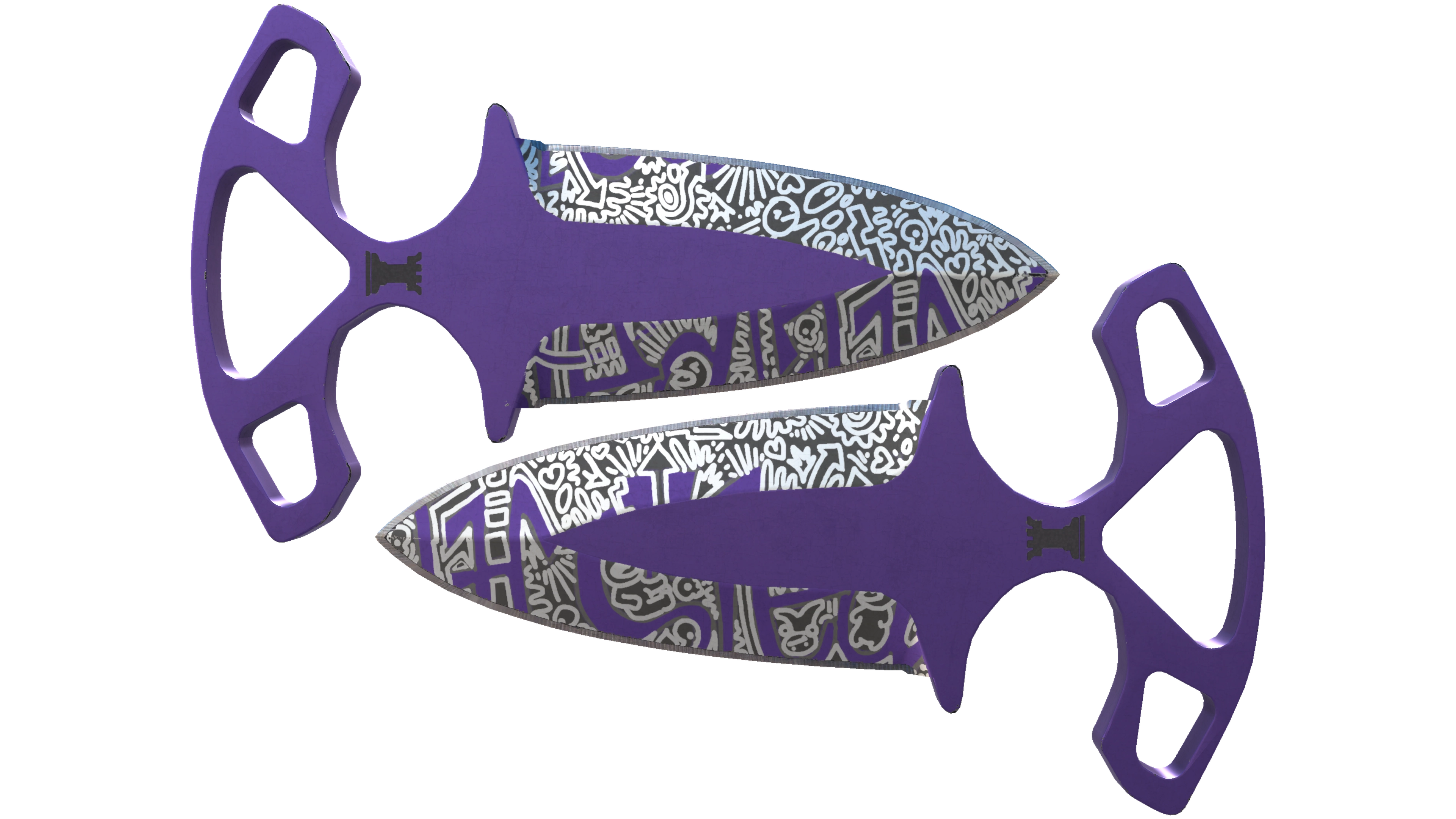 Miniatura de ★ StatTrak™ Shadow Daggers | Freehand (Minimal Wear)