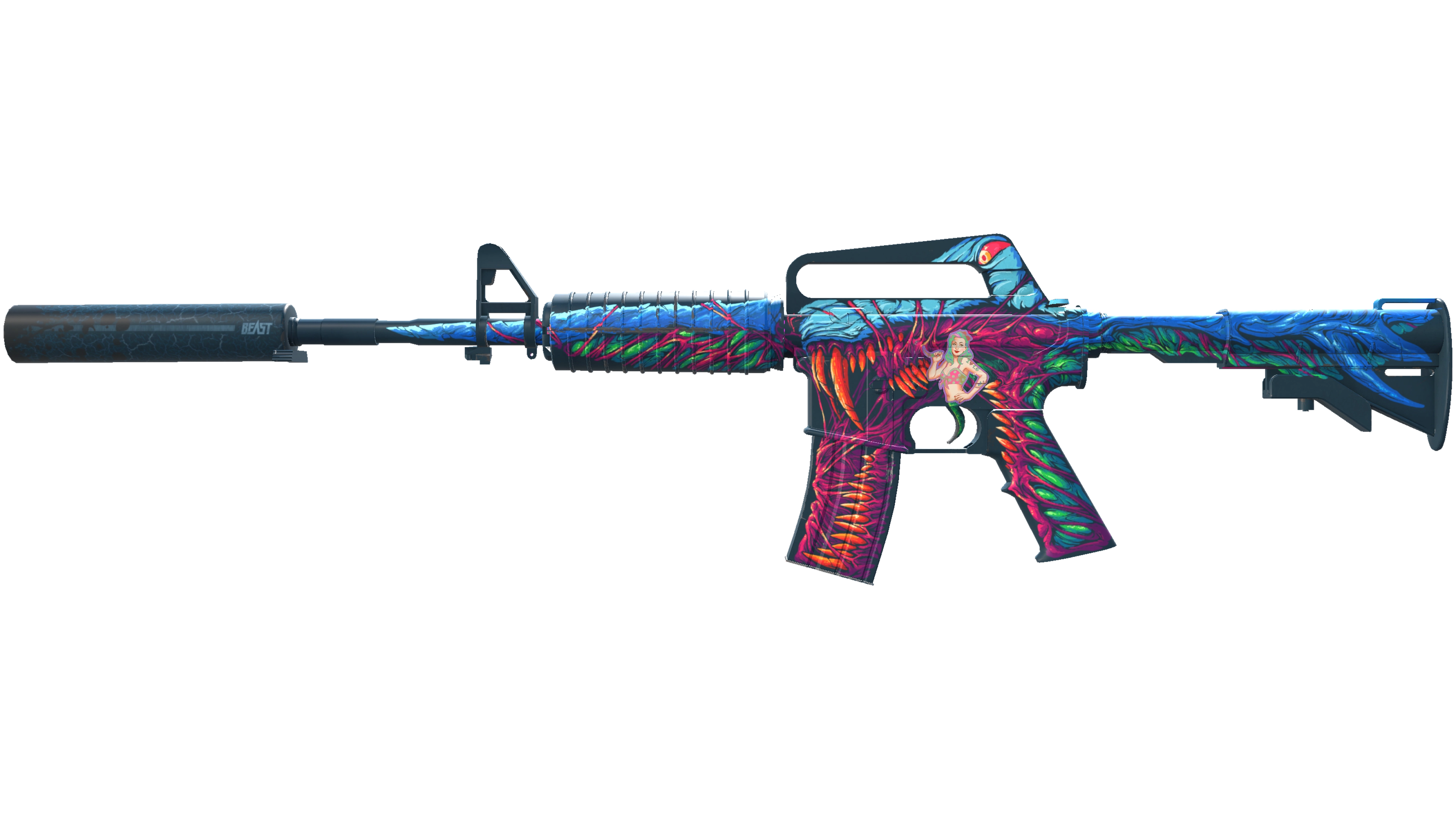 M4A1-S | Hyper Beast (Minimal Wear)