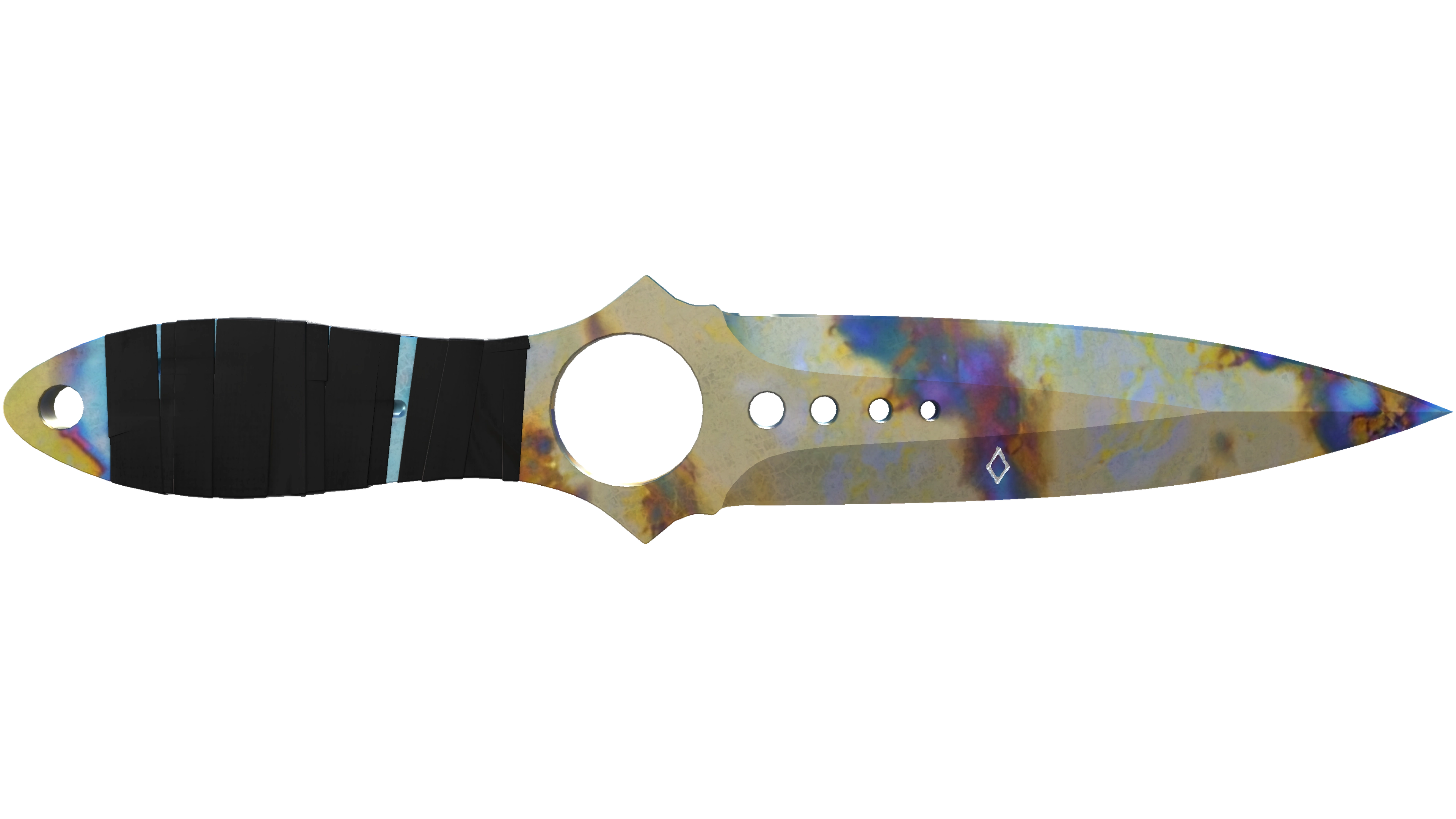 ★ StatTrak™ Skeleton Knife | Case Hardened (Minimal Wear)