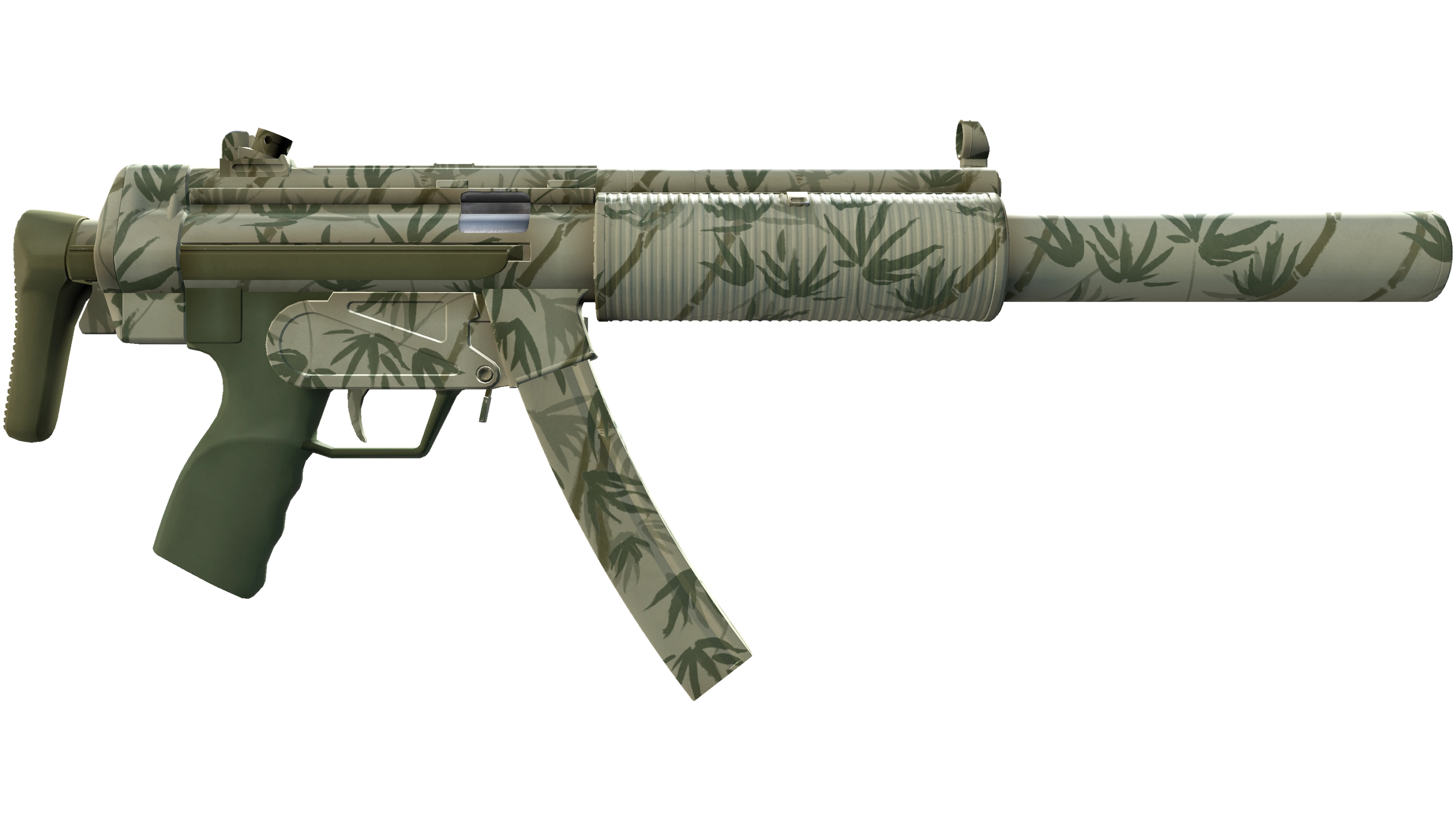 MP5-SD | Bamboo Garden (Minimal Wear) thumbnail
