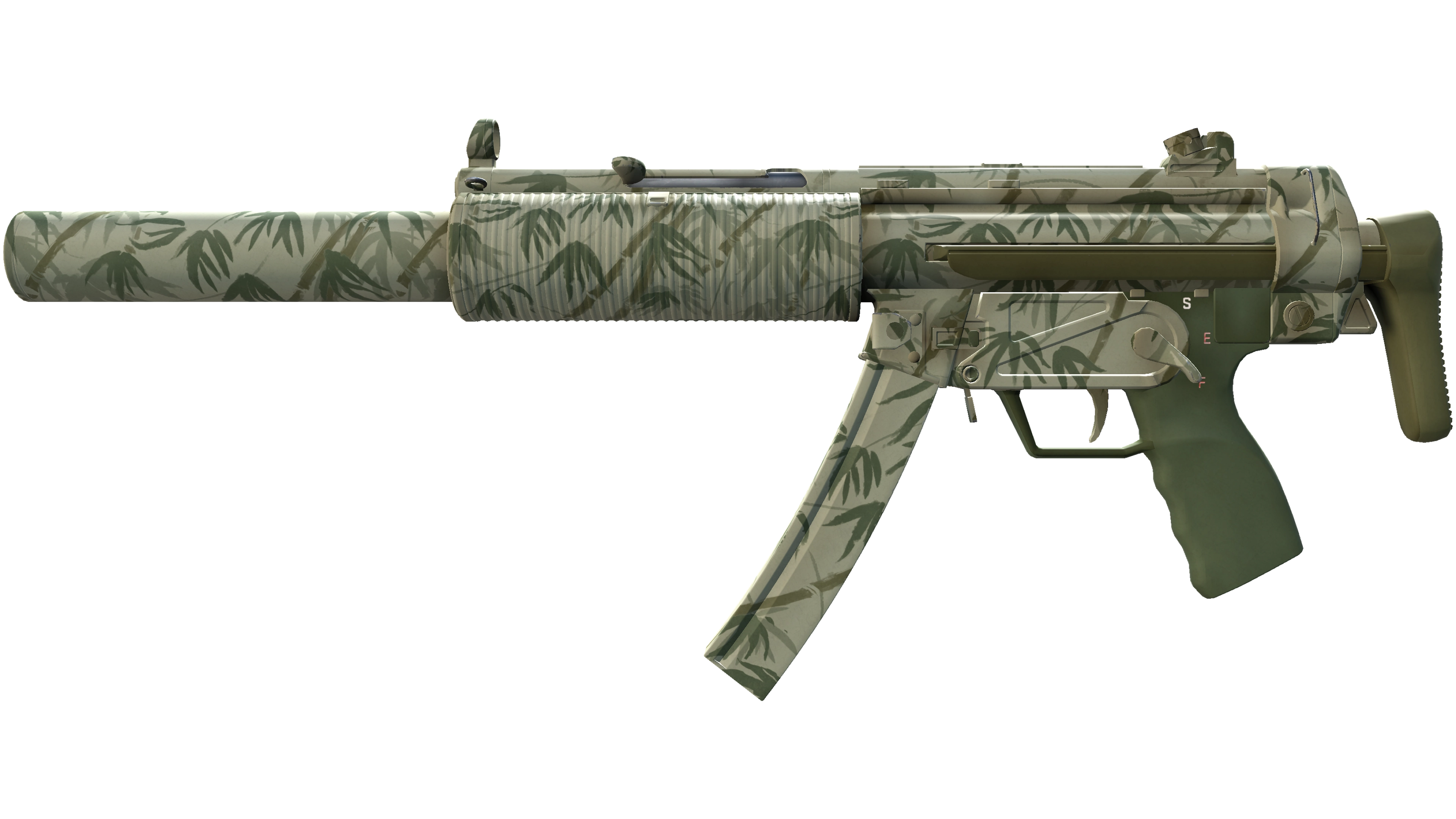 MP5-SD | Bamboo Garden (Minimal Wear) thumbnail