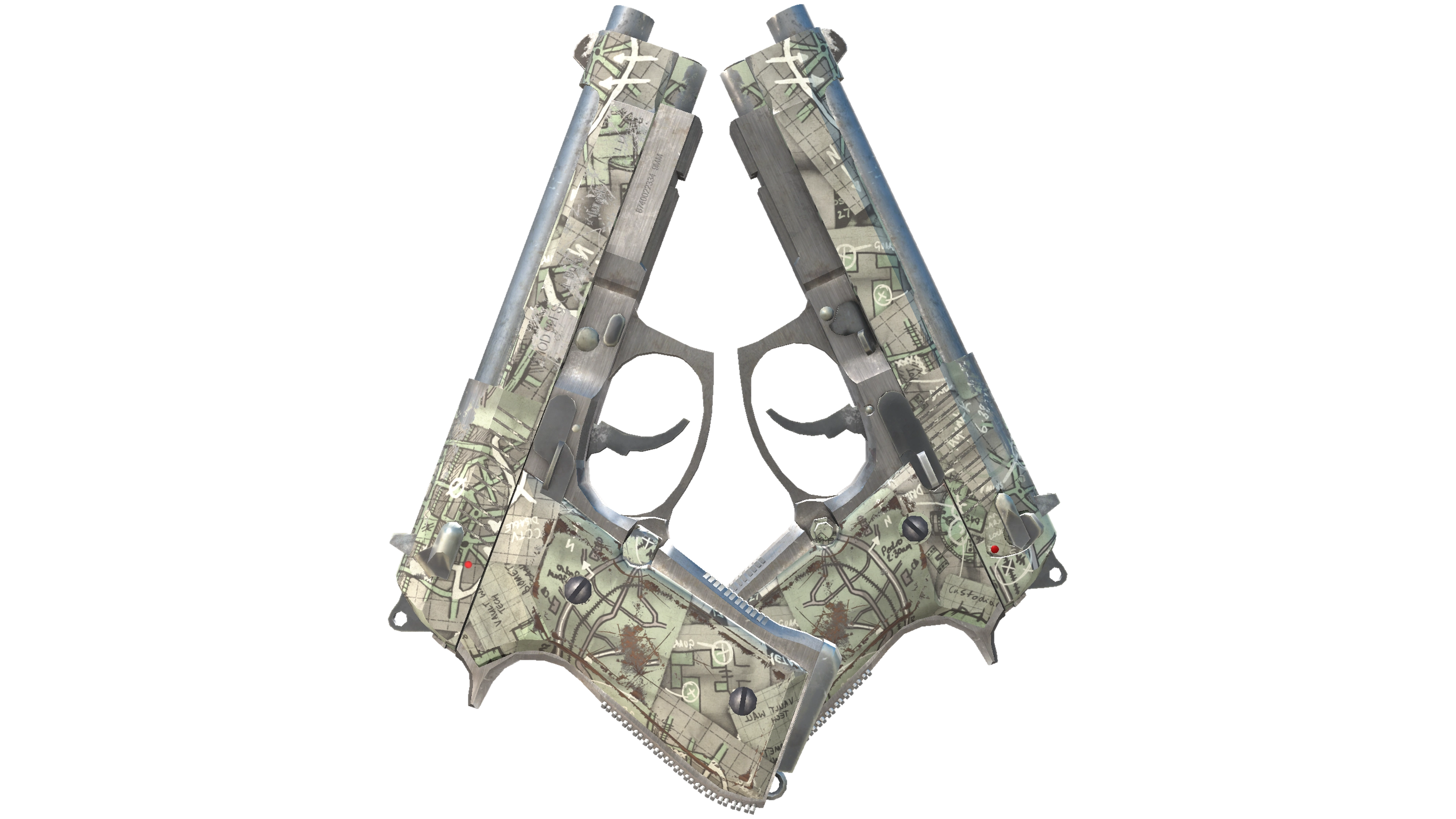 Dual Berettas | Heist (Field-Tested)