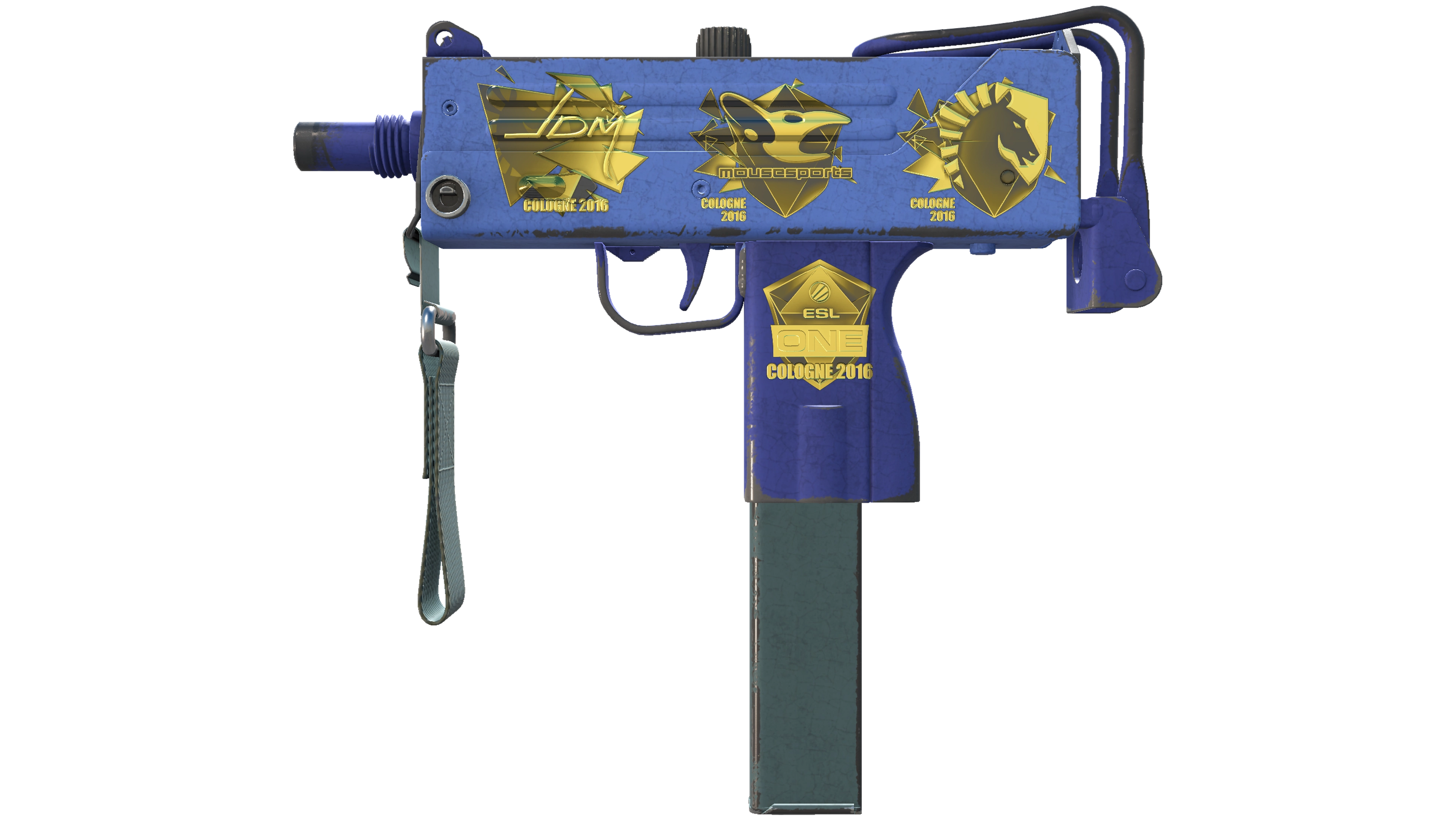 Souvenir MAC-10 | Indigo (Well-Worn) 缩略图