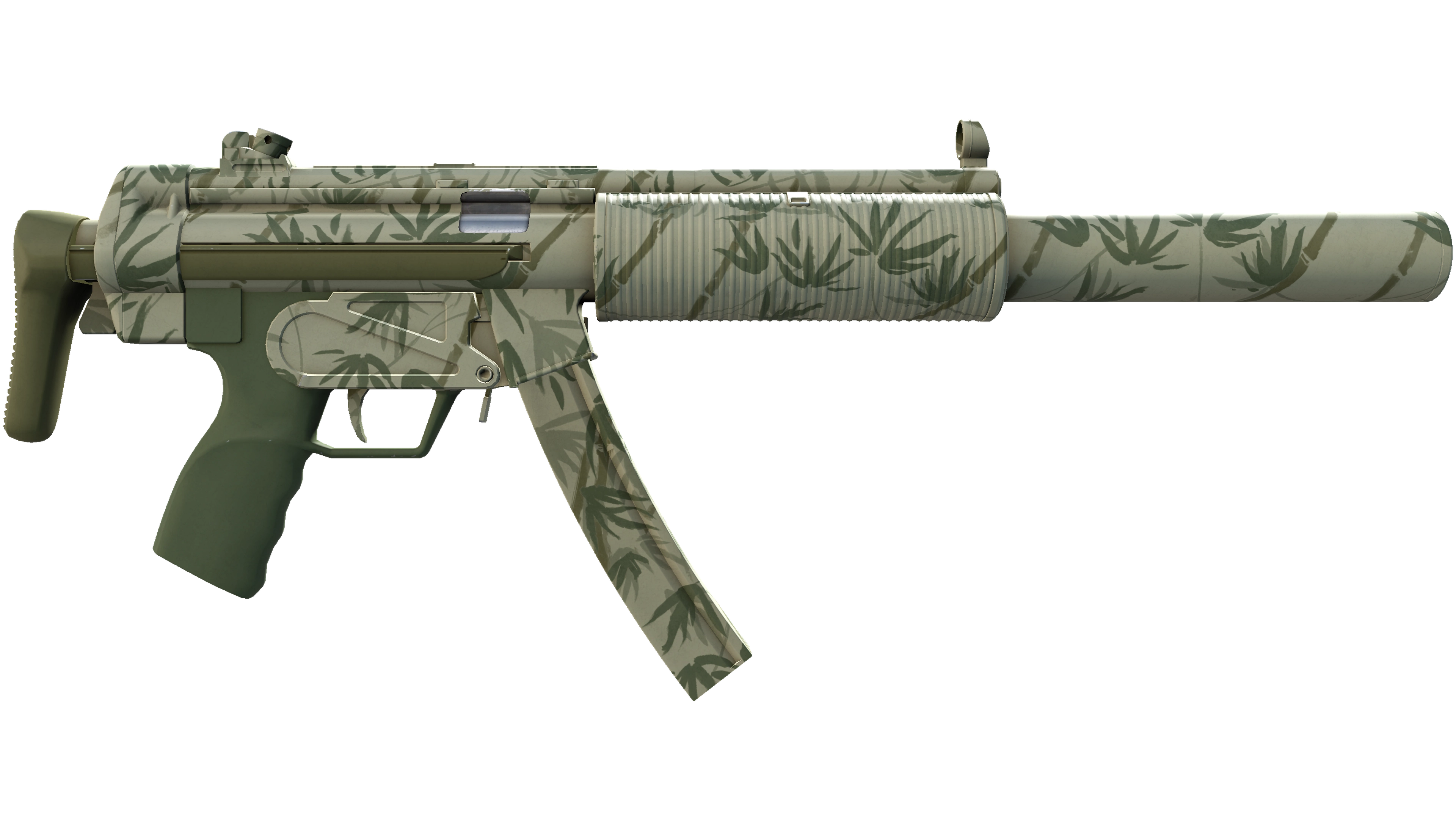 MP5-SD | Bamboo Garden (Minimal Wear) thumbnail