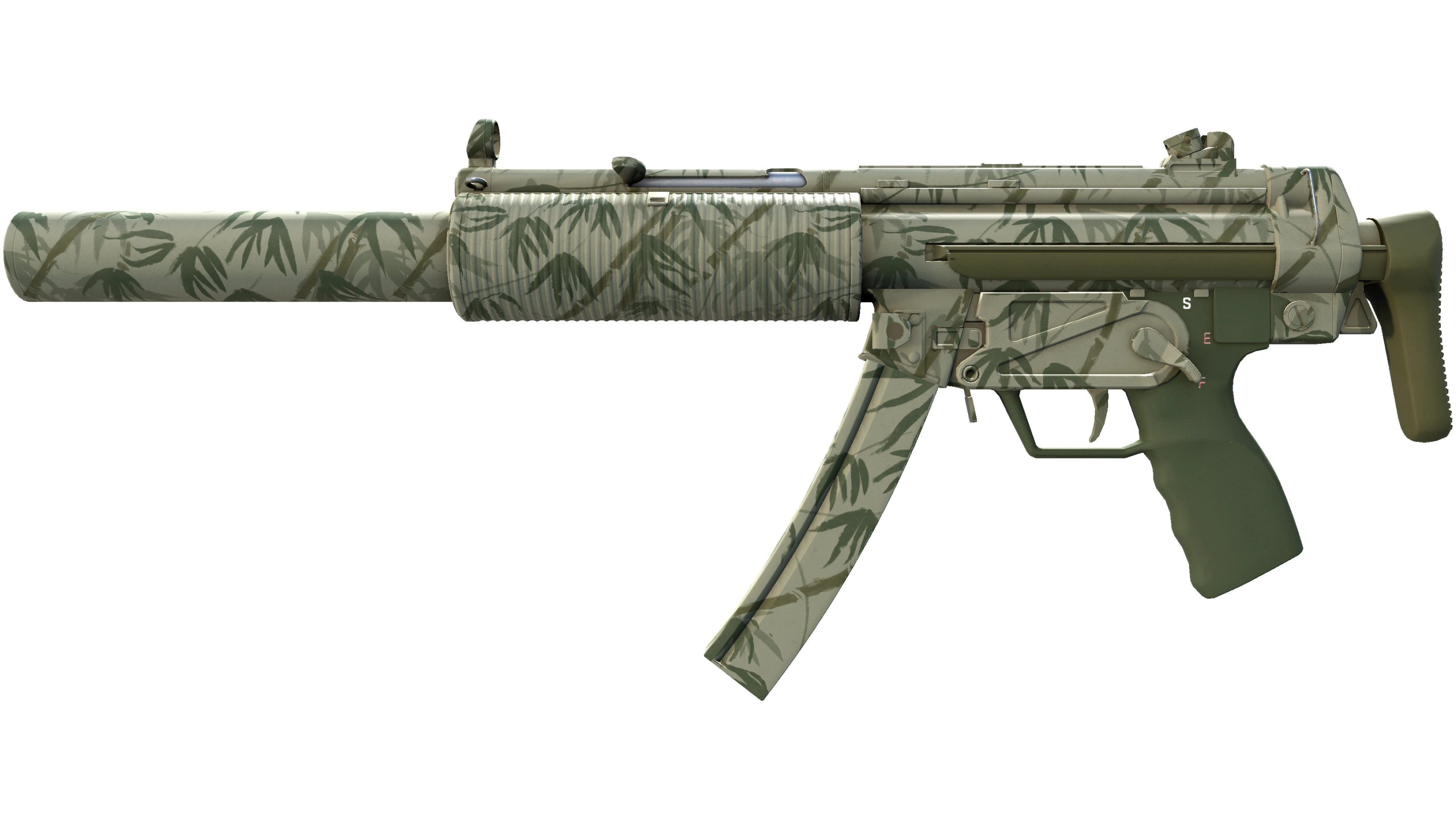 MP5-SD | Bamboo Garden (Minimal Wear) thumbnail