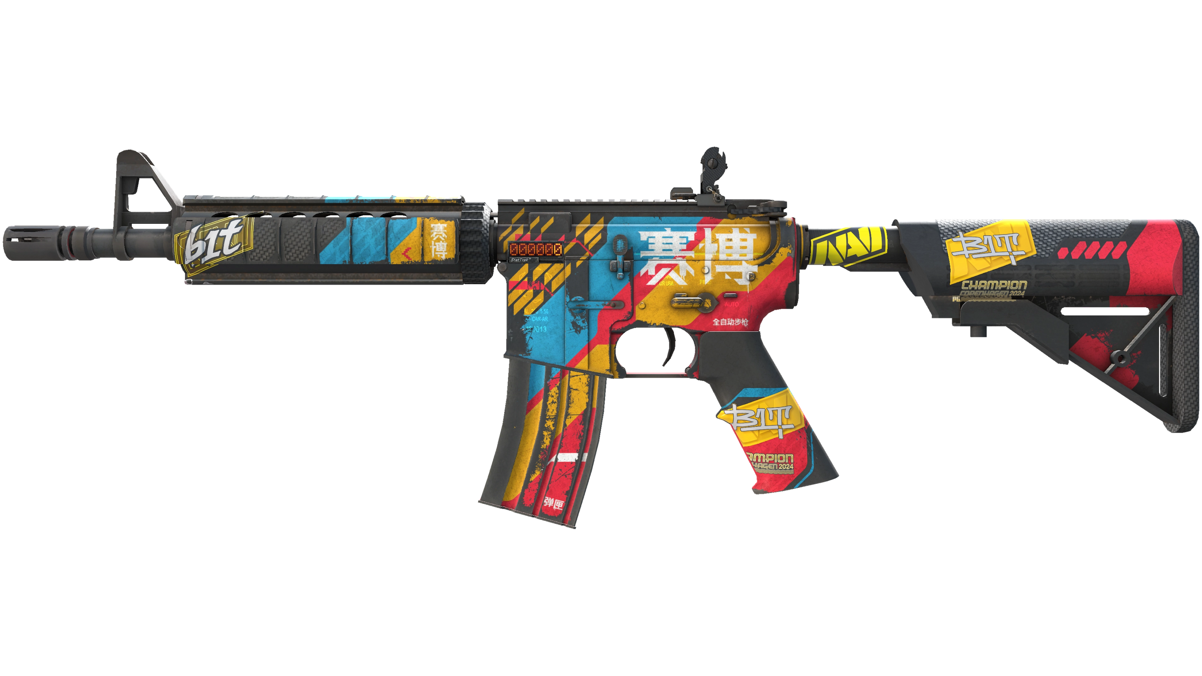 StatTrak™ M4A4 | Cyber Security (Battle-Scarred)