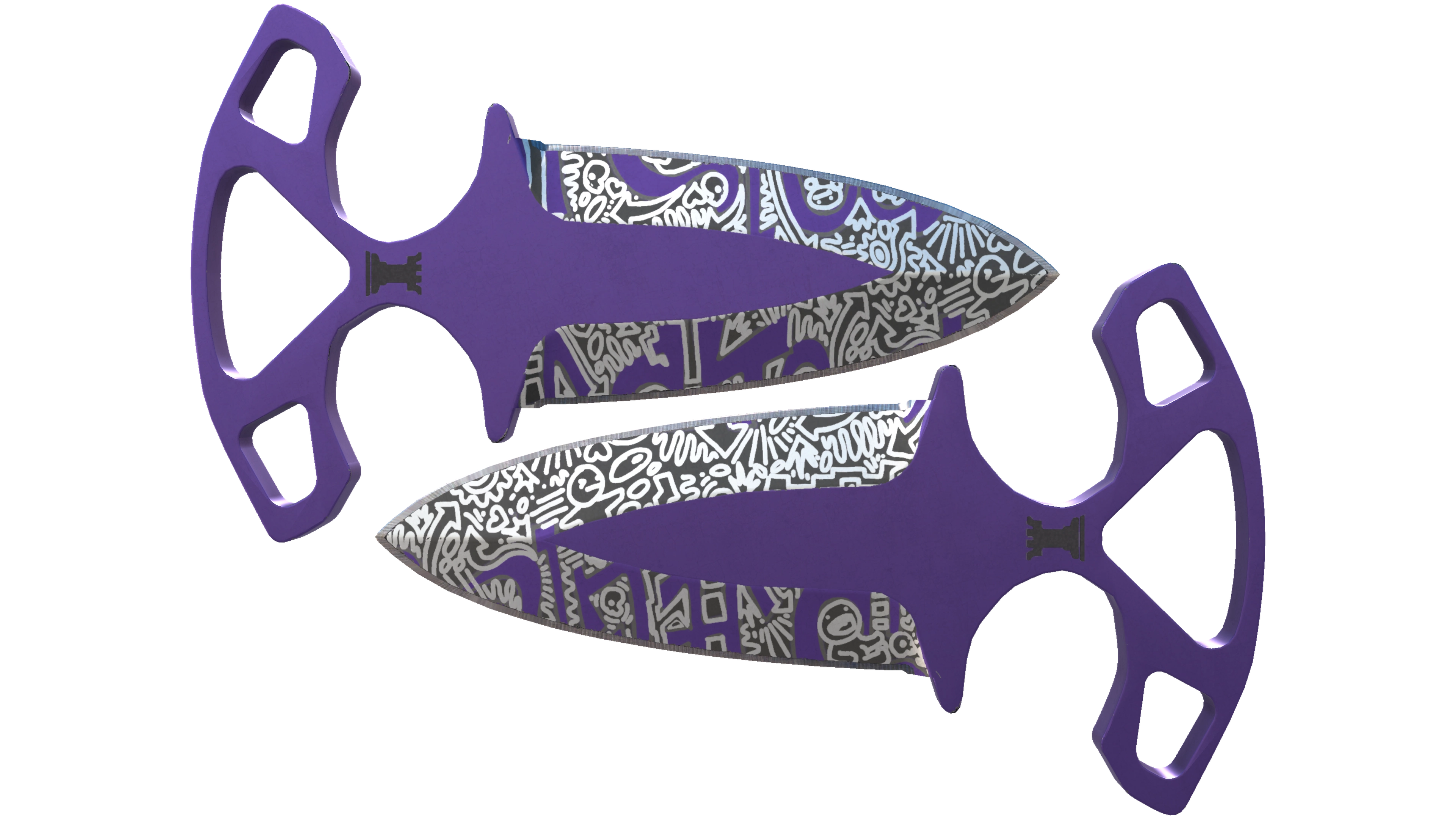 Miniatura de ★ StatTrak™ Shadow Daggers | Freehand (Minimal Wear)