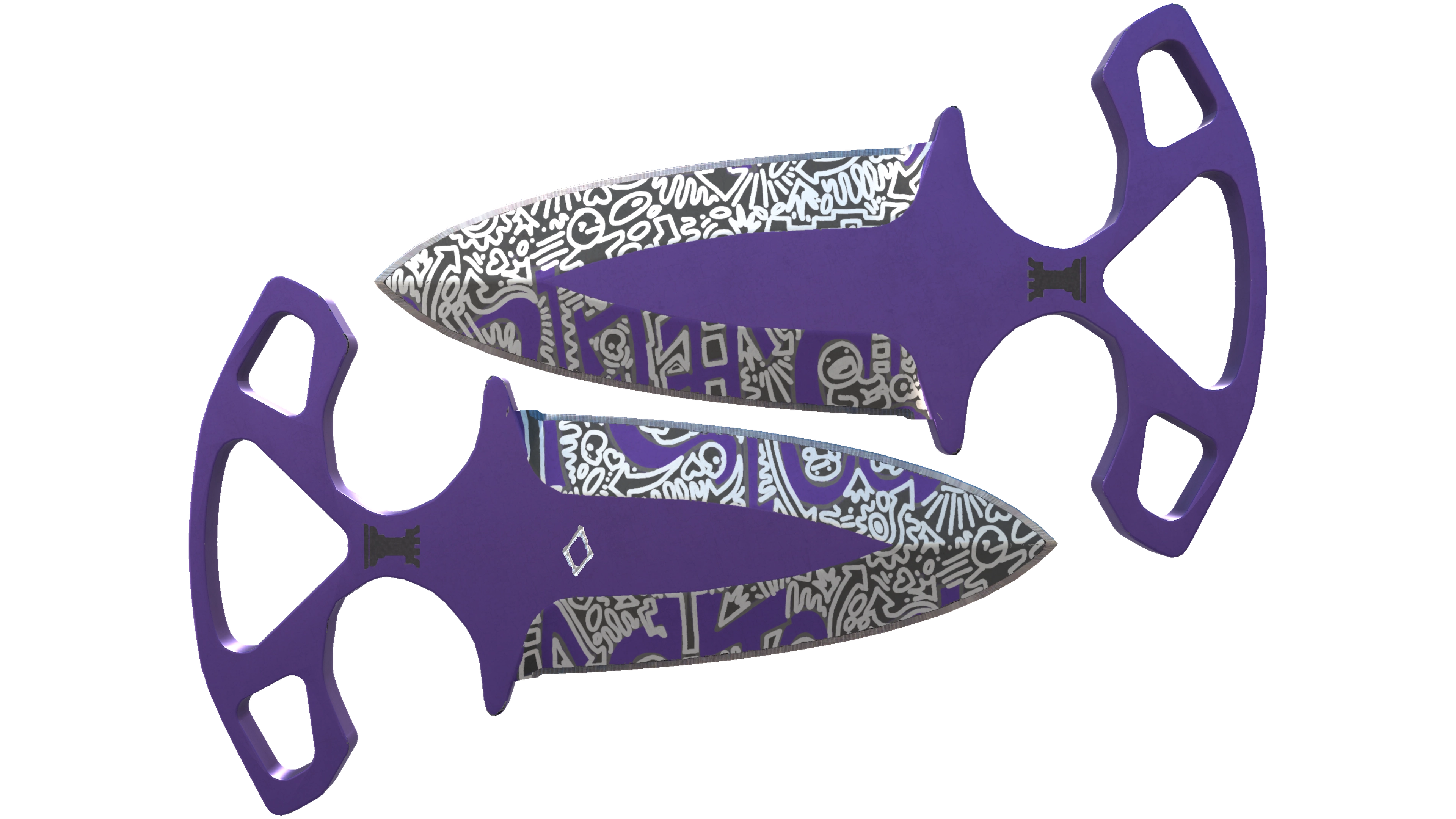 Miniatura de ★ StatTrak™ Shadow Daggers | Freehand (Minimal Wear)