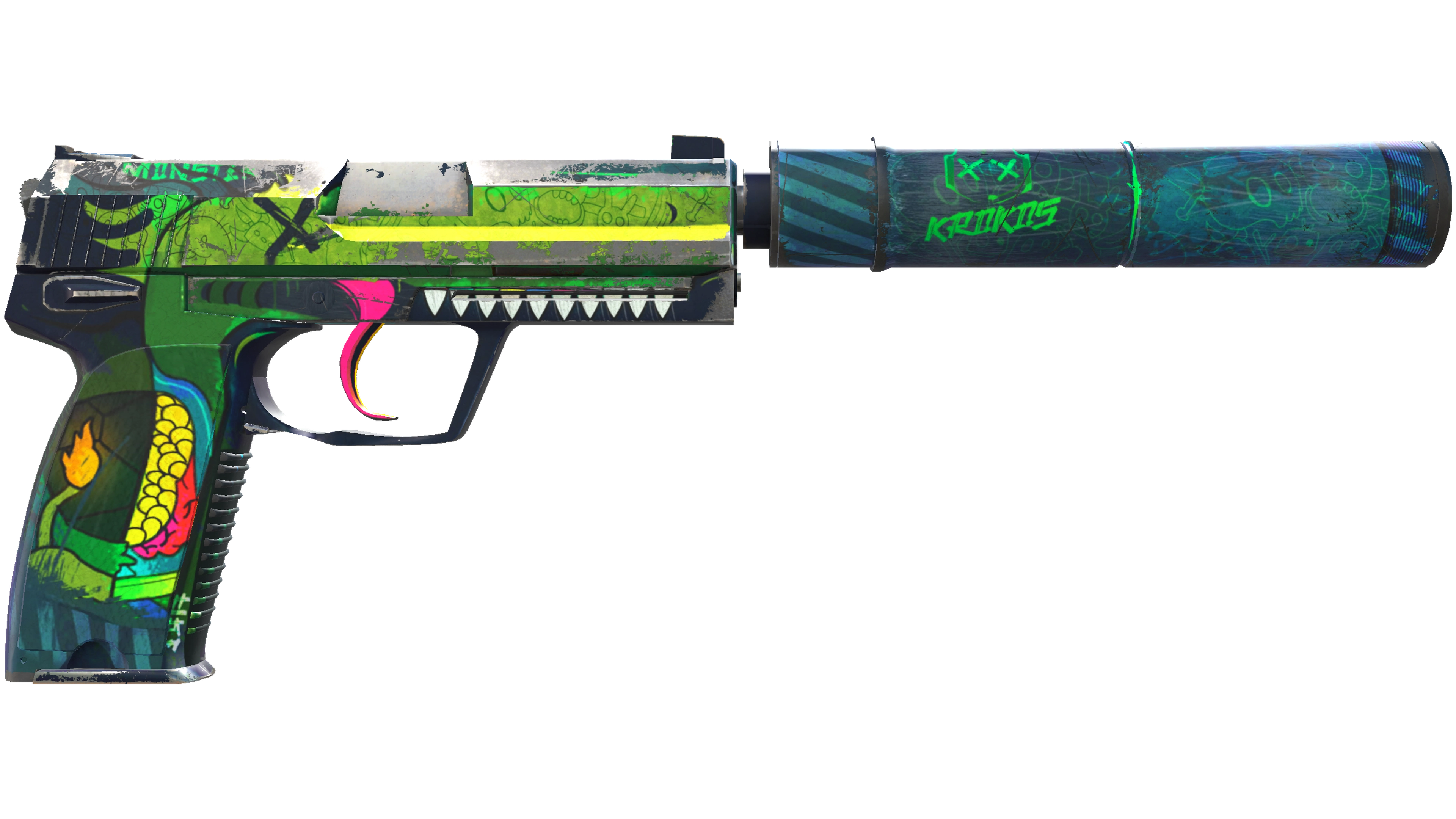 USP-S | Monster Mashup (Well-Worn) thumbnail