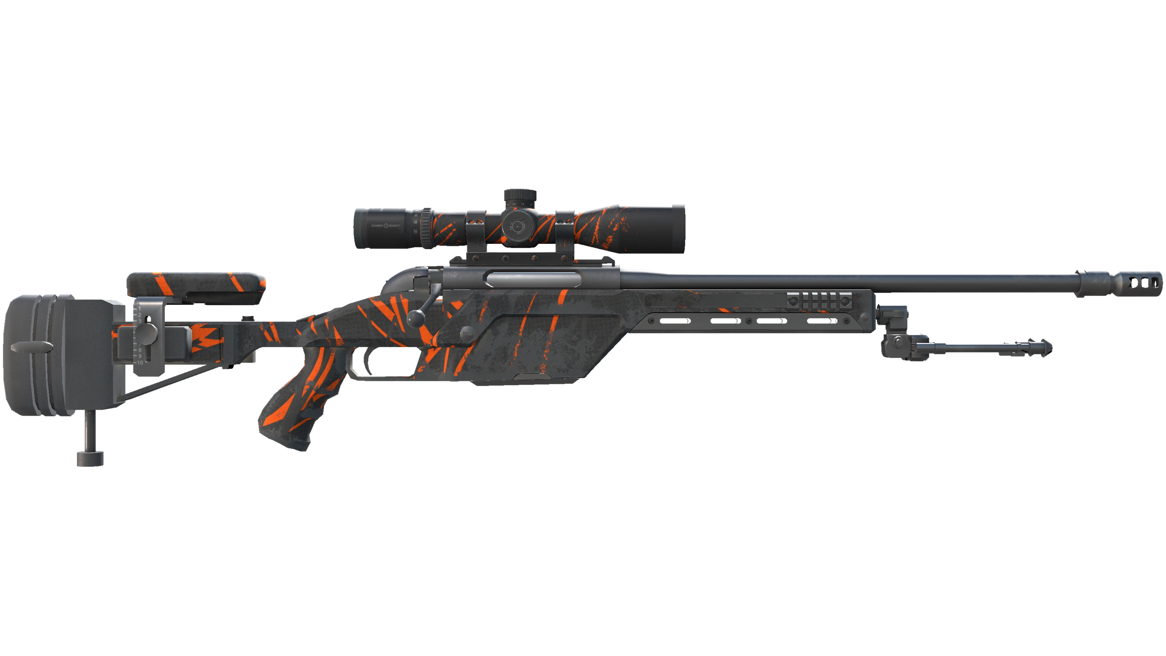 StatTrak™ SSG 08 | Slashed (Well-Worn) thumbnail