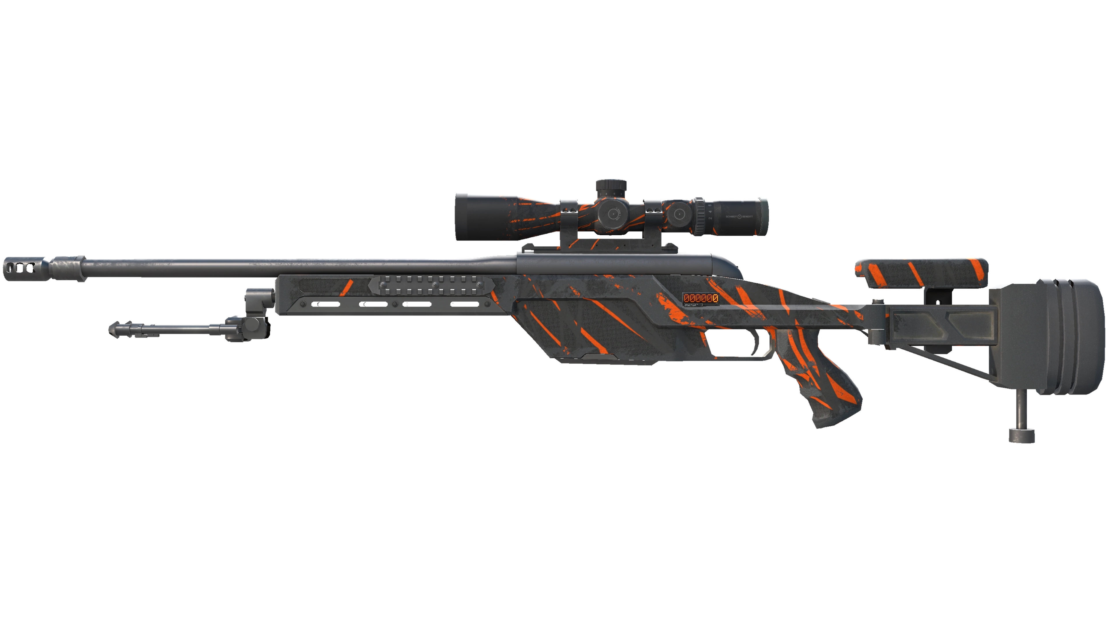 StatTrak™ SSG 08 | Slashed (Well-Worn) thumbnail