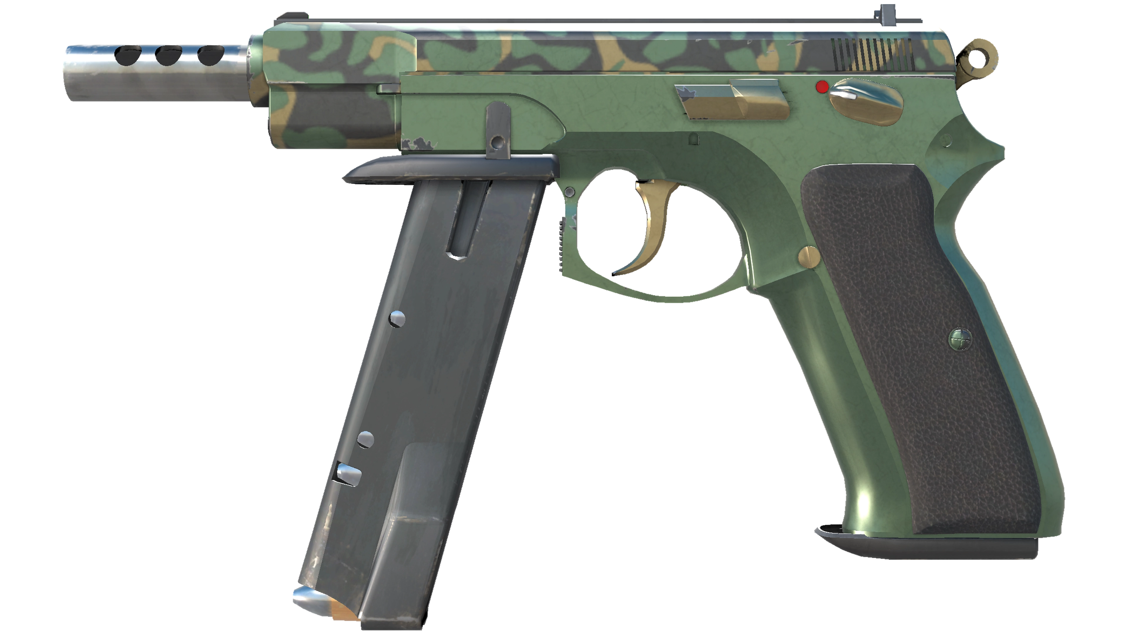 CZ75-Auto | Army Sheen (Minimal Wear)