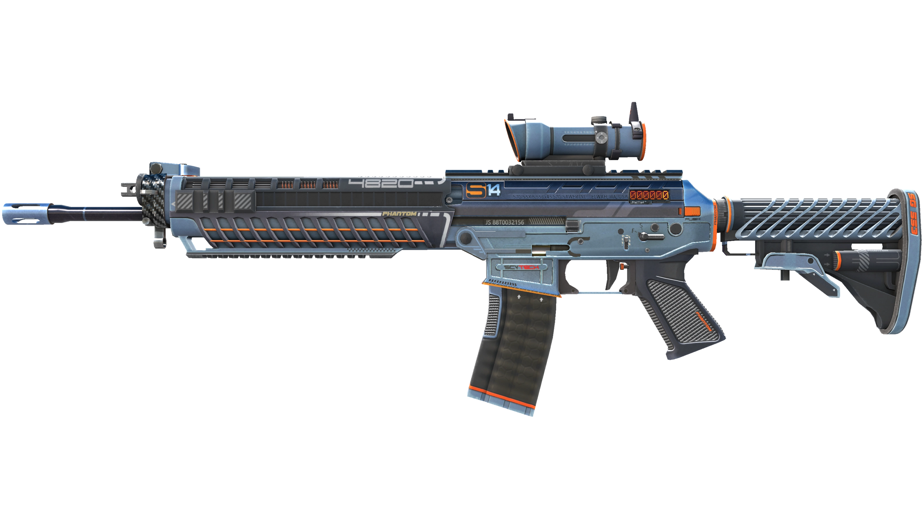 StatTrak™ SG 553 | Phantom (Minimal Wear) 缩略图