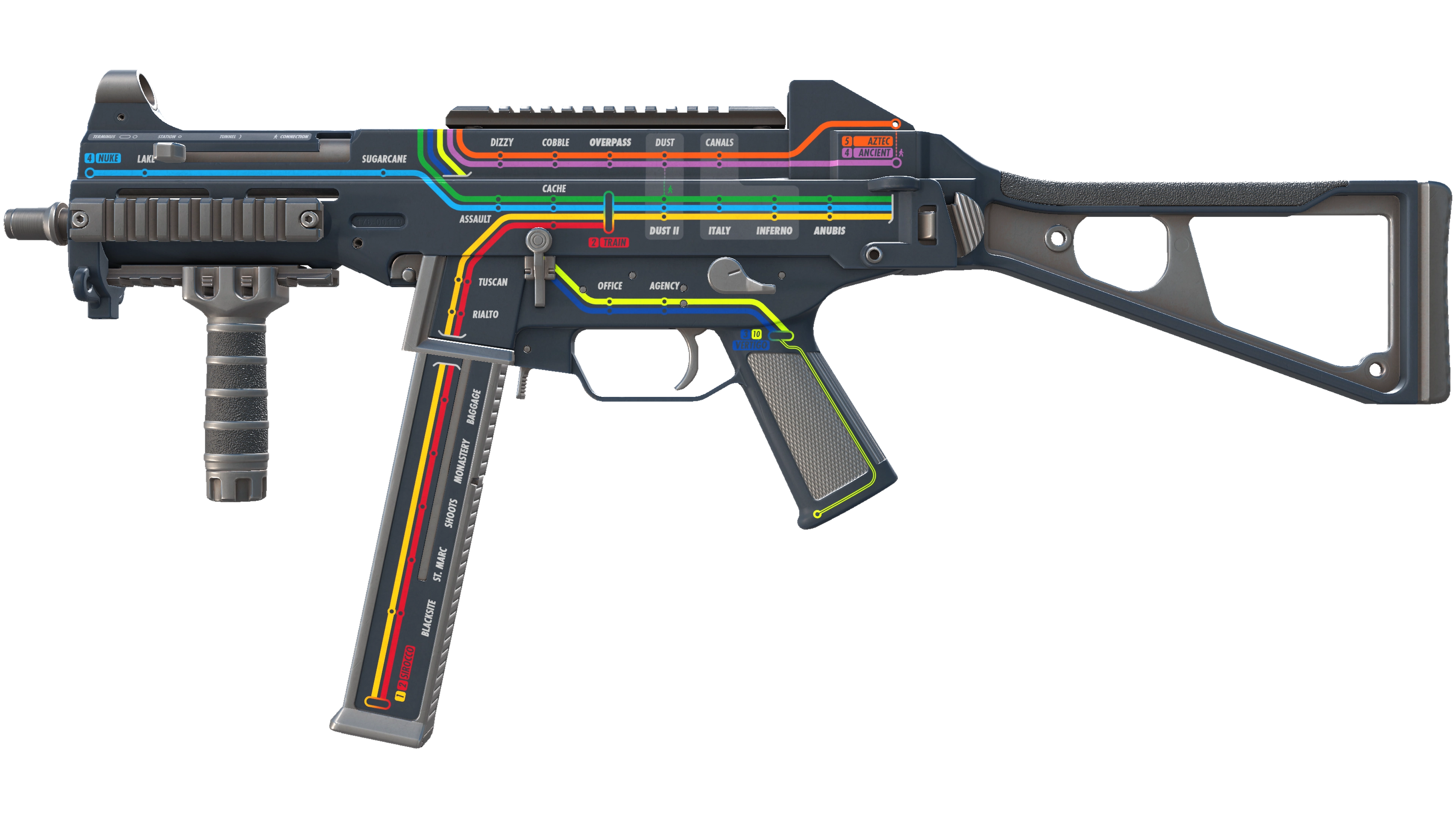 UMP-45 | Late Night Transit (Minimal Wear)