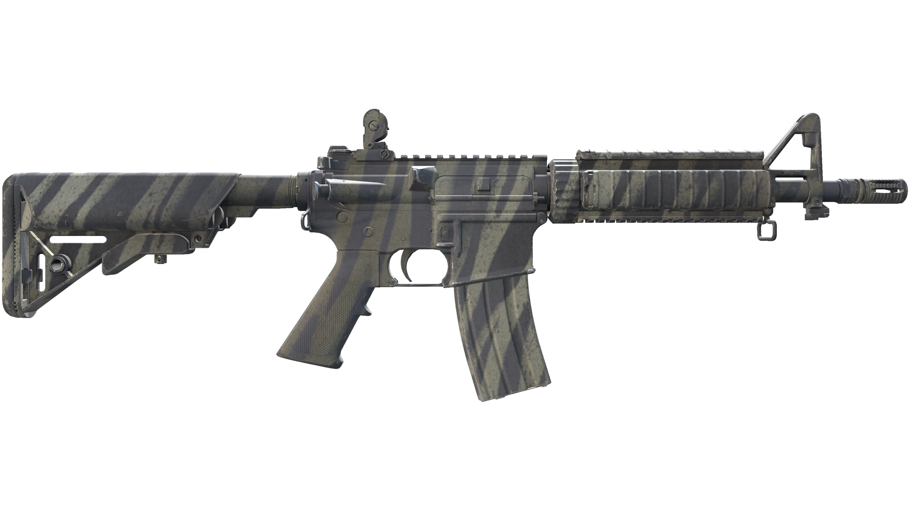 Vorschau von M4A4 | Faded Zebra (Minimal Wear)