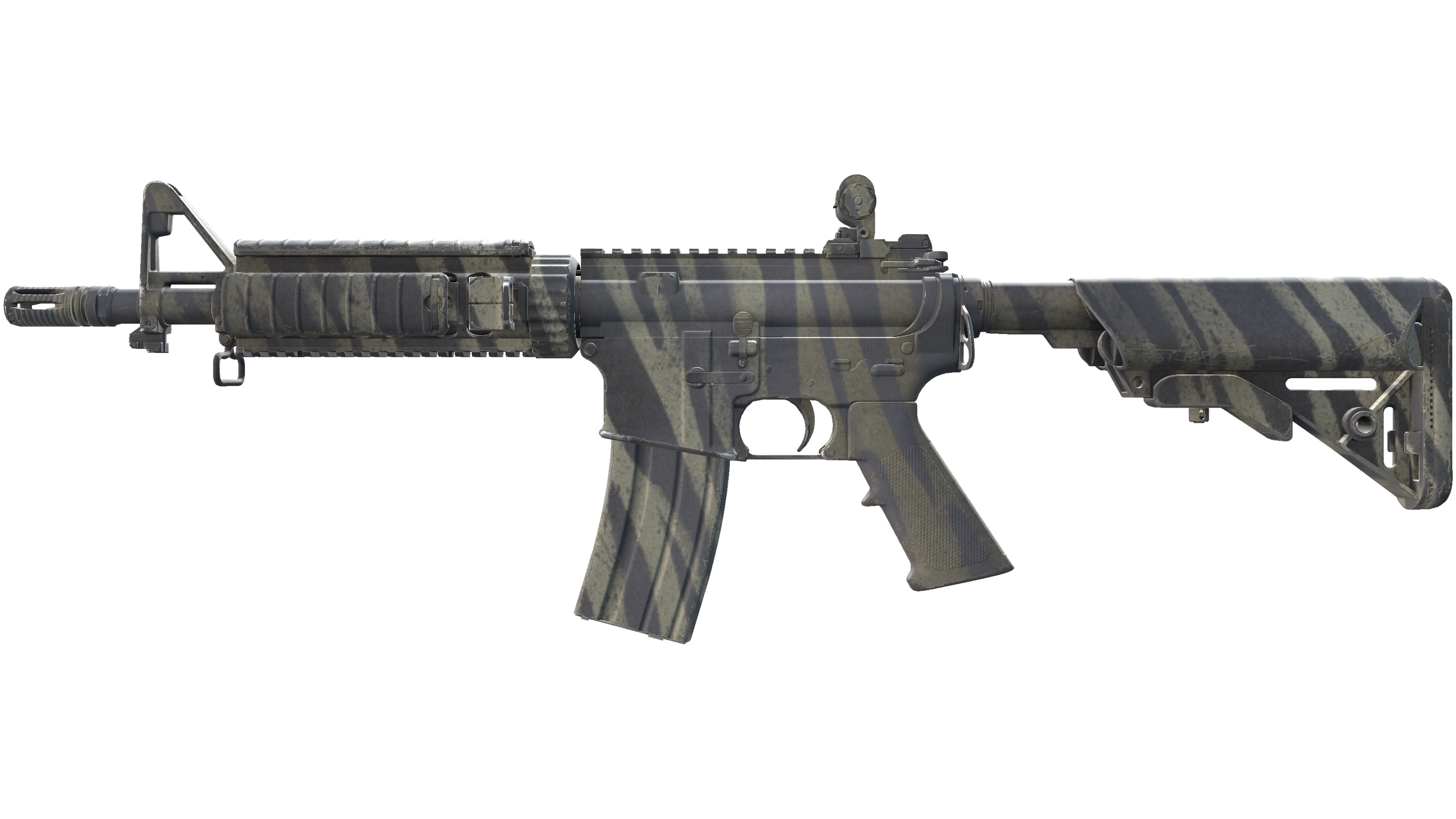 M4A4 | Faded Zebra (Minimal Wear)
