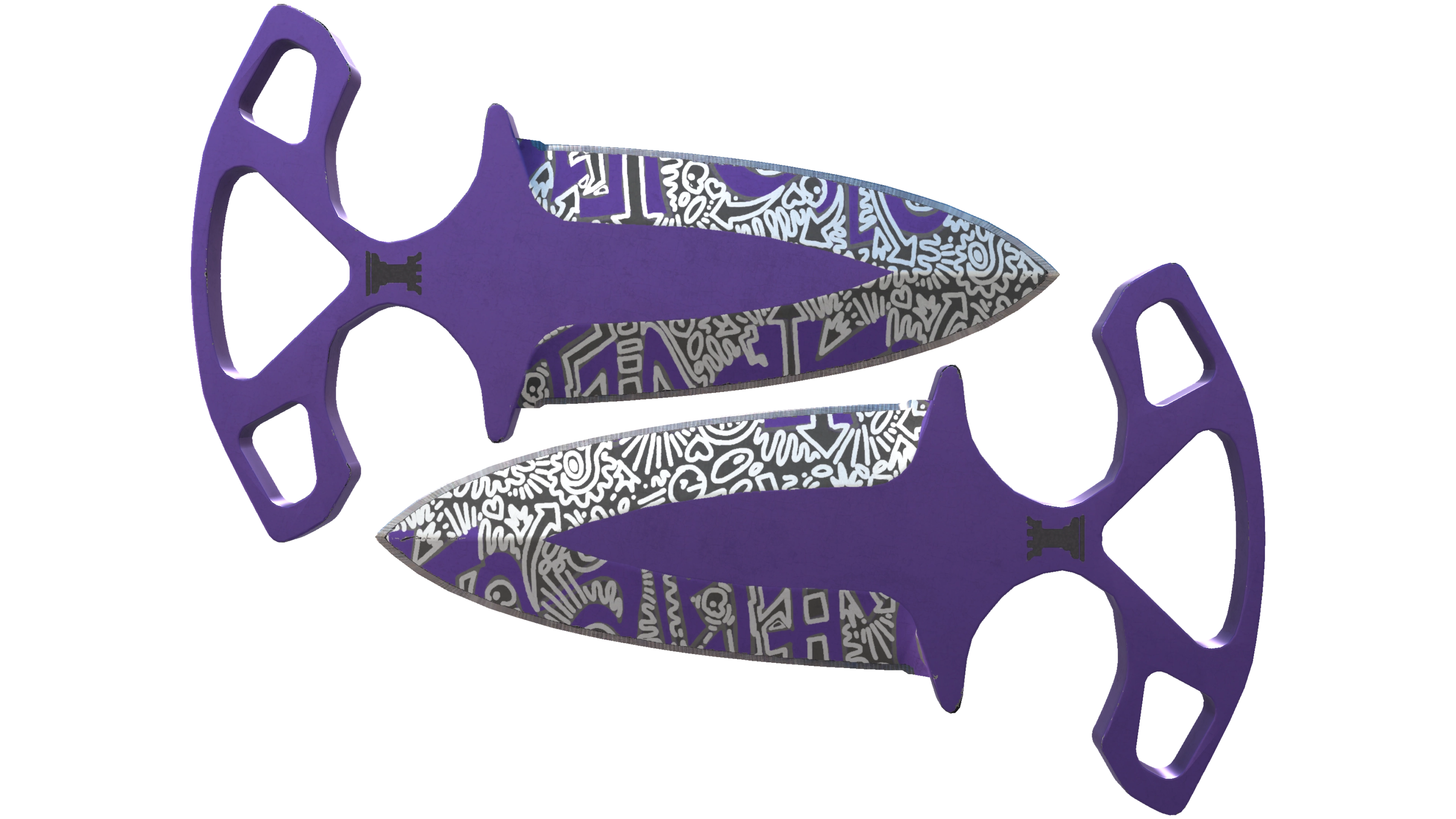 Miniatura de ★ StatTrak™ Shadow Daggers | Freehand (Minimal Wear)