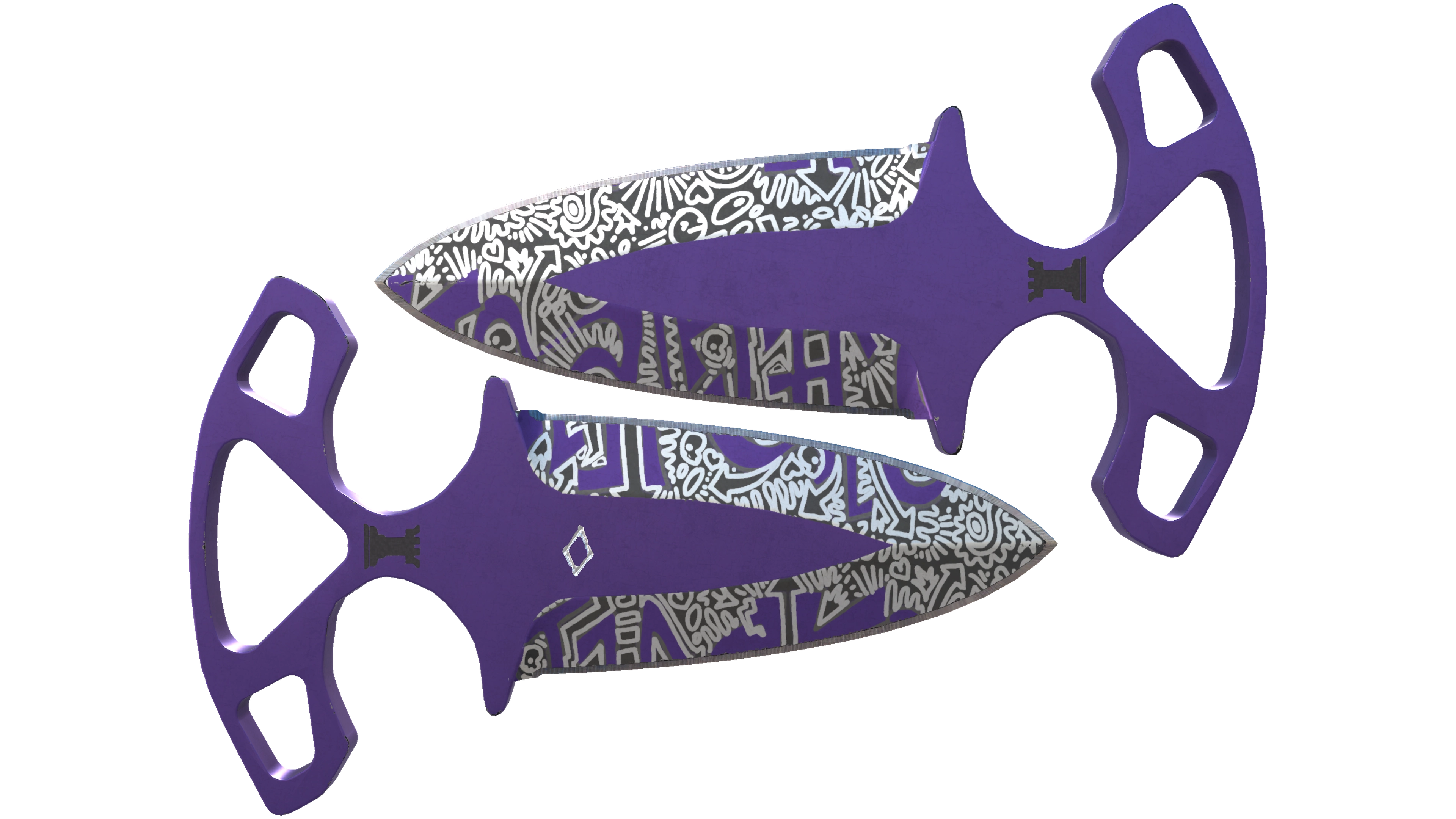 ★ StatTrak™ Shadow Daggers | Freehand (Minimal Wear)