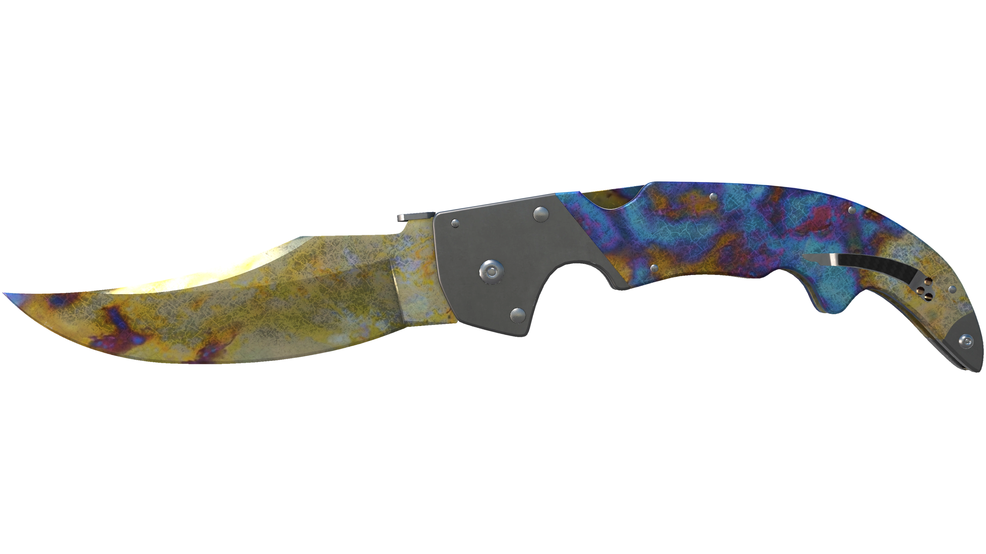 ★ Falchion Knife | Case Hardened (Well-Worn) thumbnail