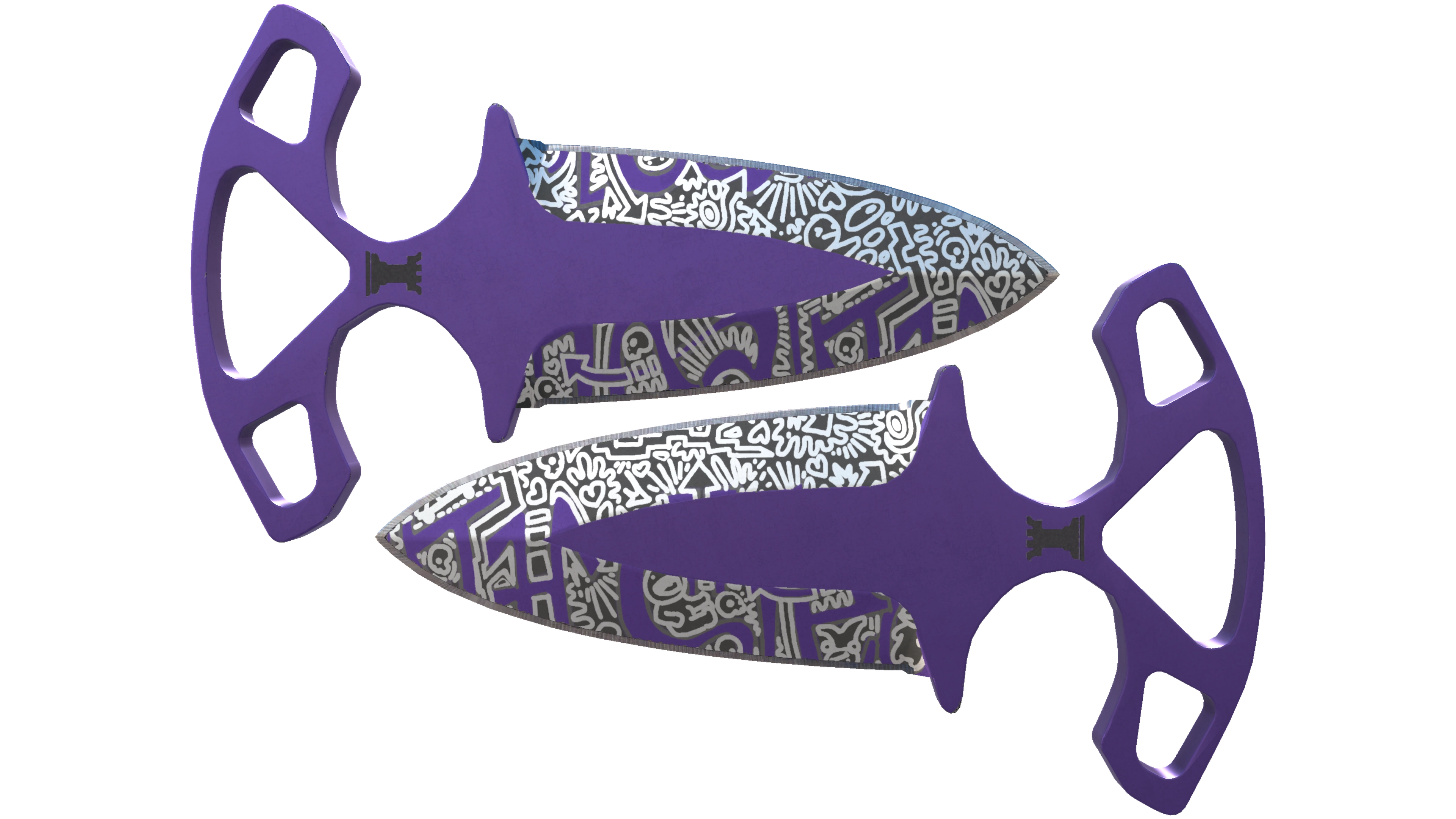 Miniatura de ★ StatTrak™ Shadow Daggers | Freehand (Minimal Wear)