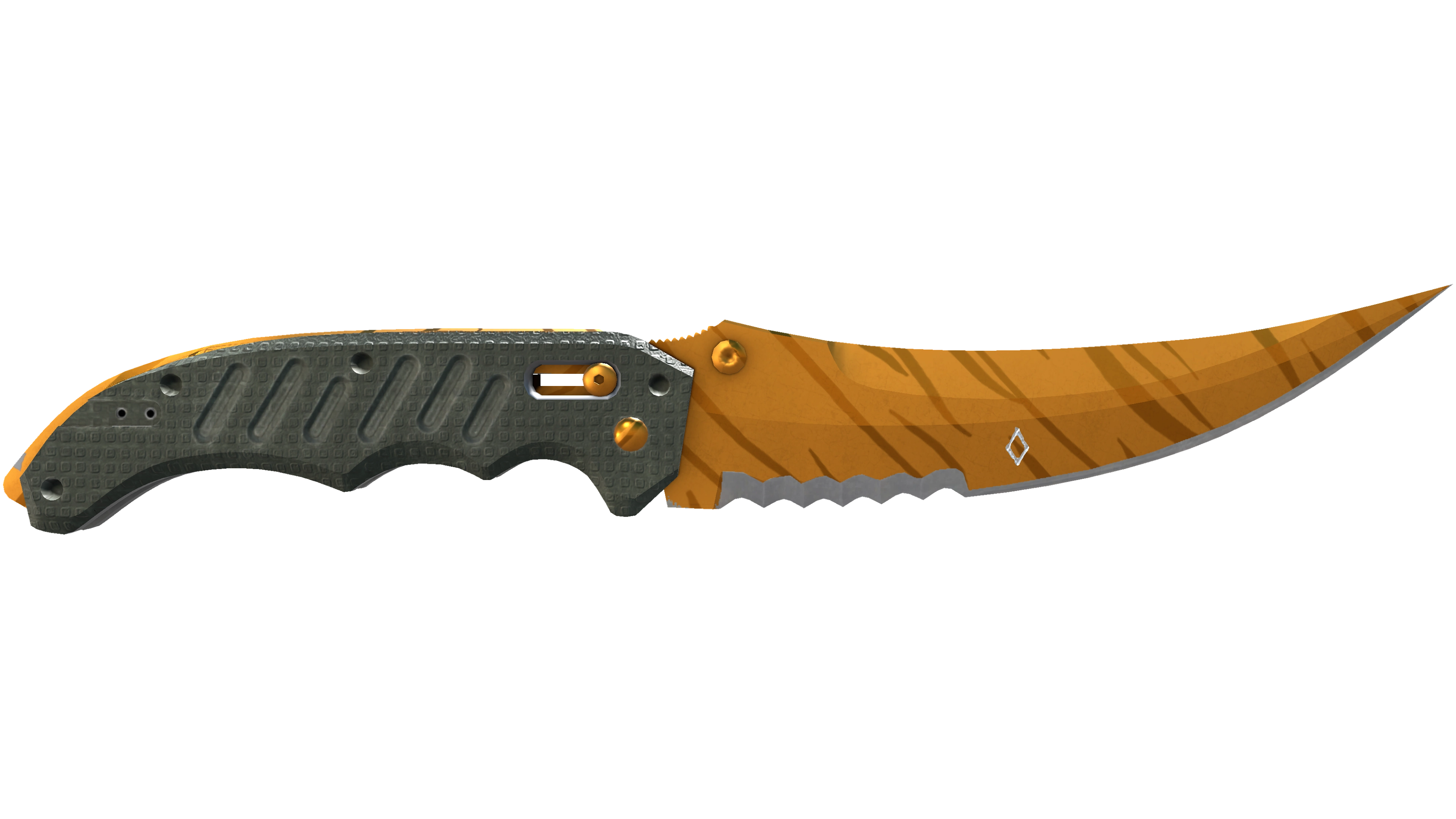 ★ StatTrak™ Flip Knife | Tiger Tooth (Factory New)
