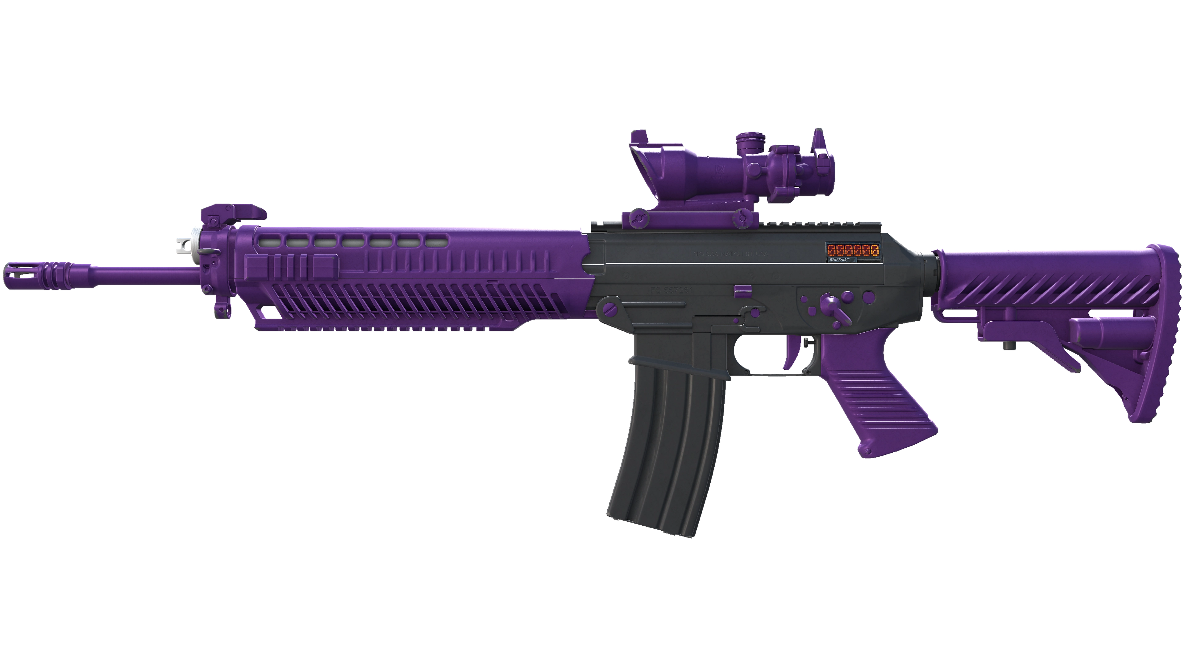 StatTrak™ SG 553 | Ultraviolet (Field-Tested) thumbnail