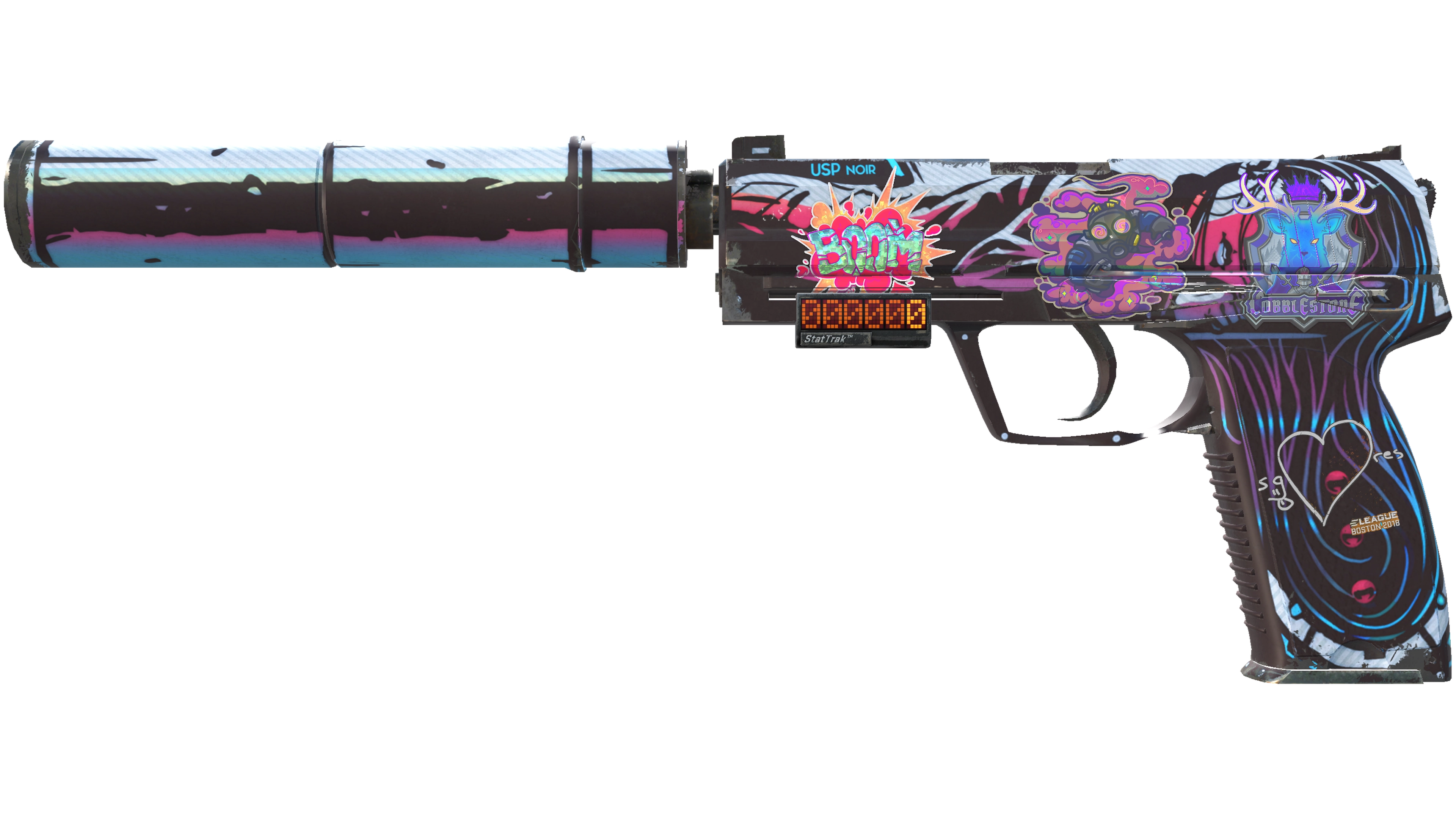 StatTrak™ USP-S | Neo-Noir (Field-Tested) thumbnail