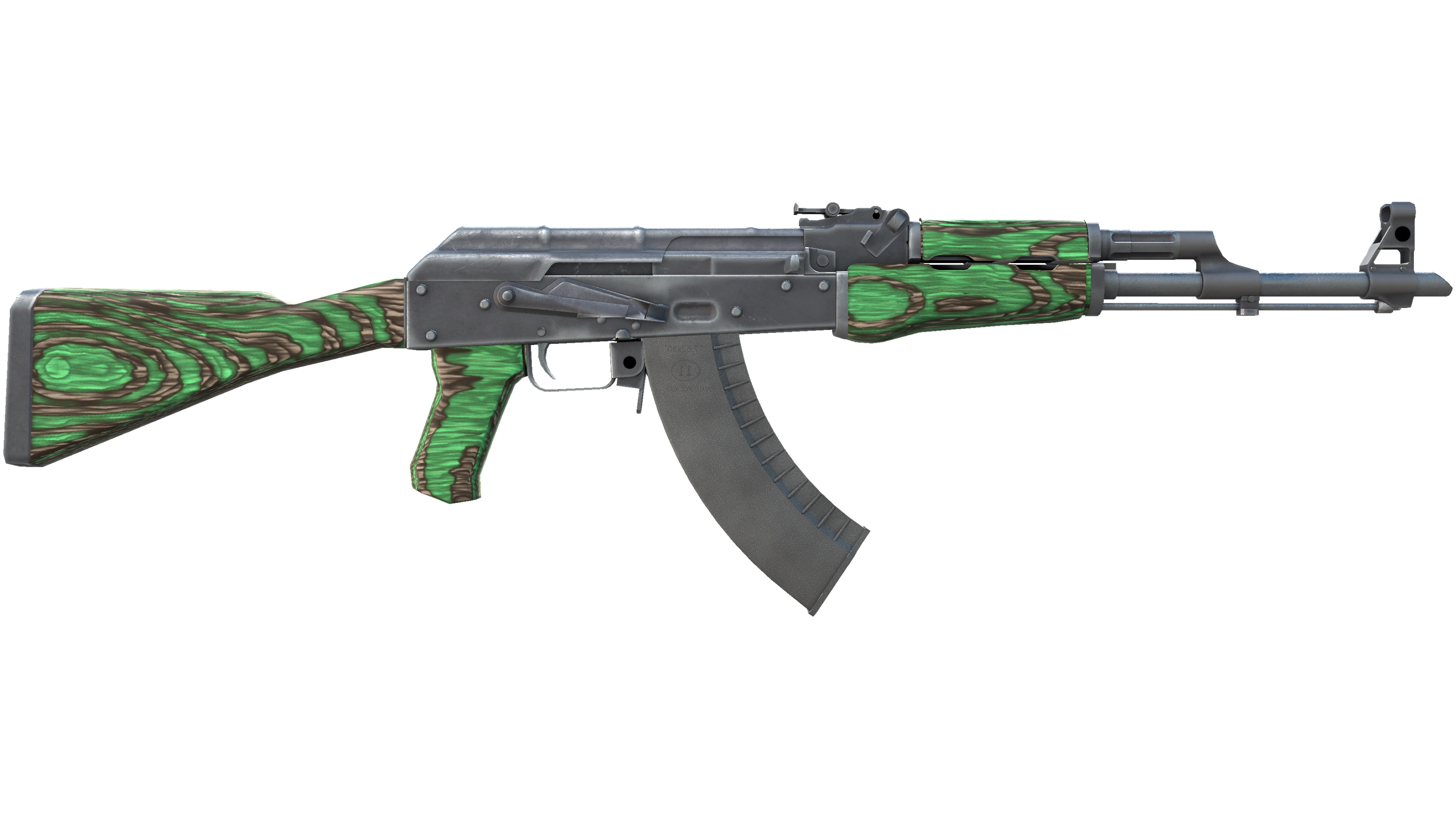 AK-47 | Green Laminate (Minimal Wear) thumbnail