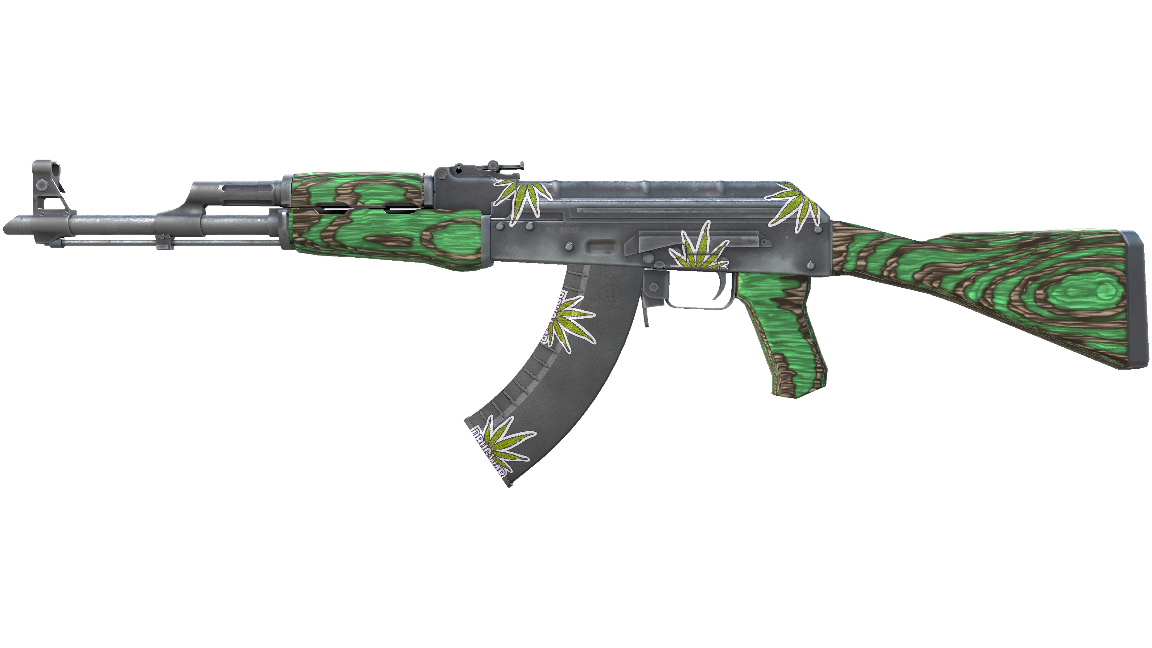 AK-47 | Green Laminate (Minimal Wear)