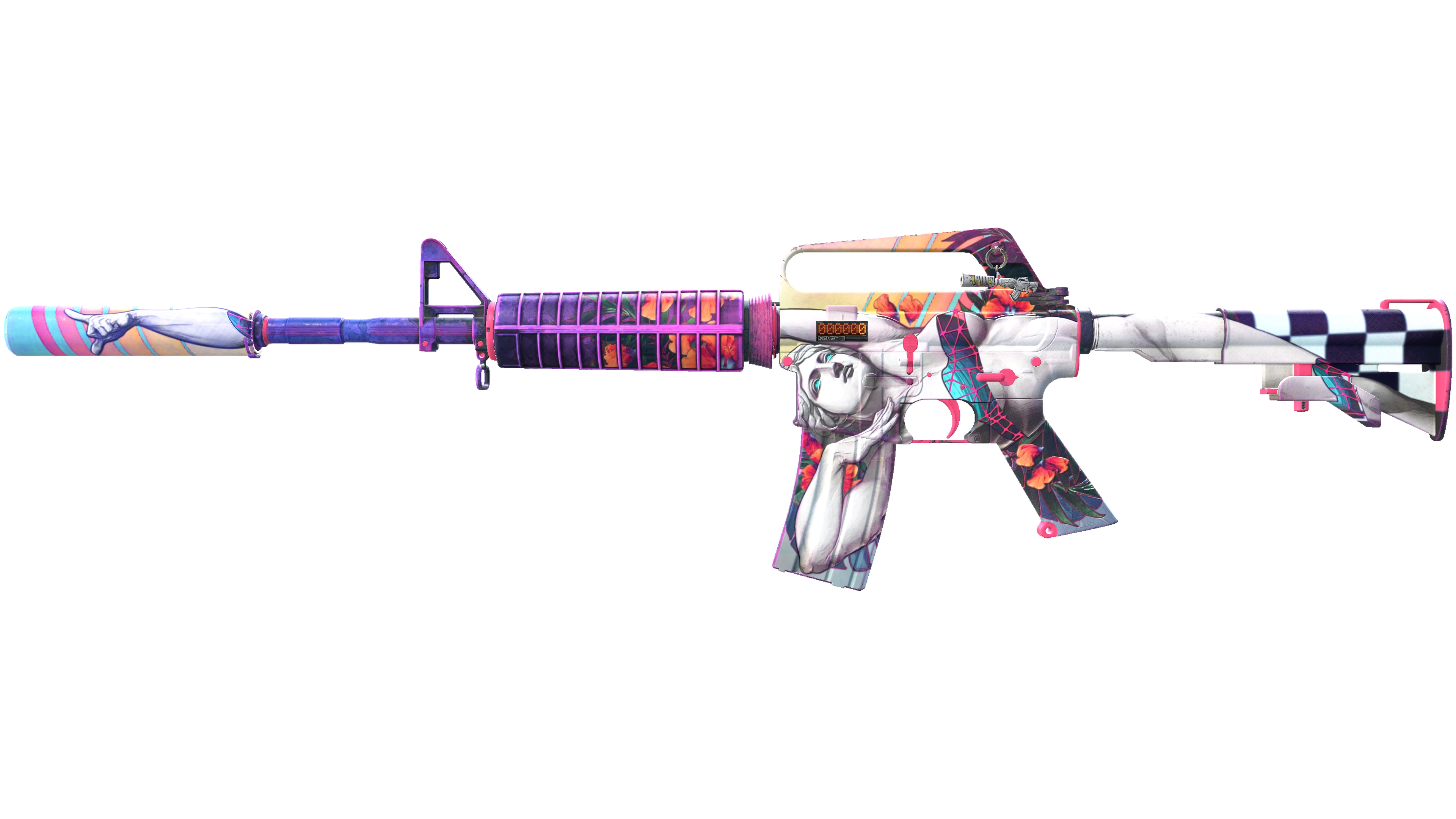 StatTrak™ M4A1-S | Vaporwave (Minimal Wear)