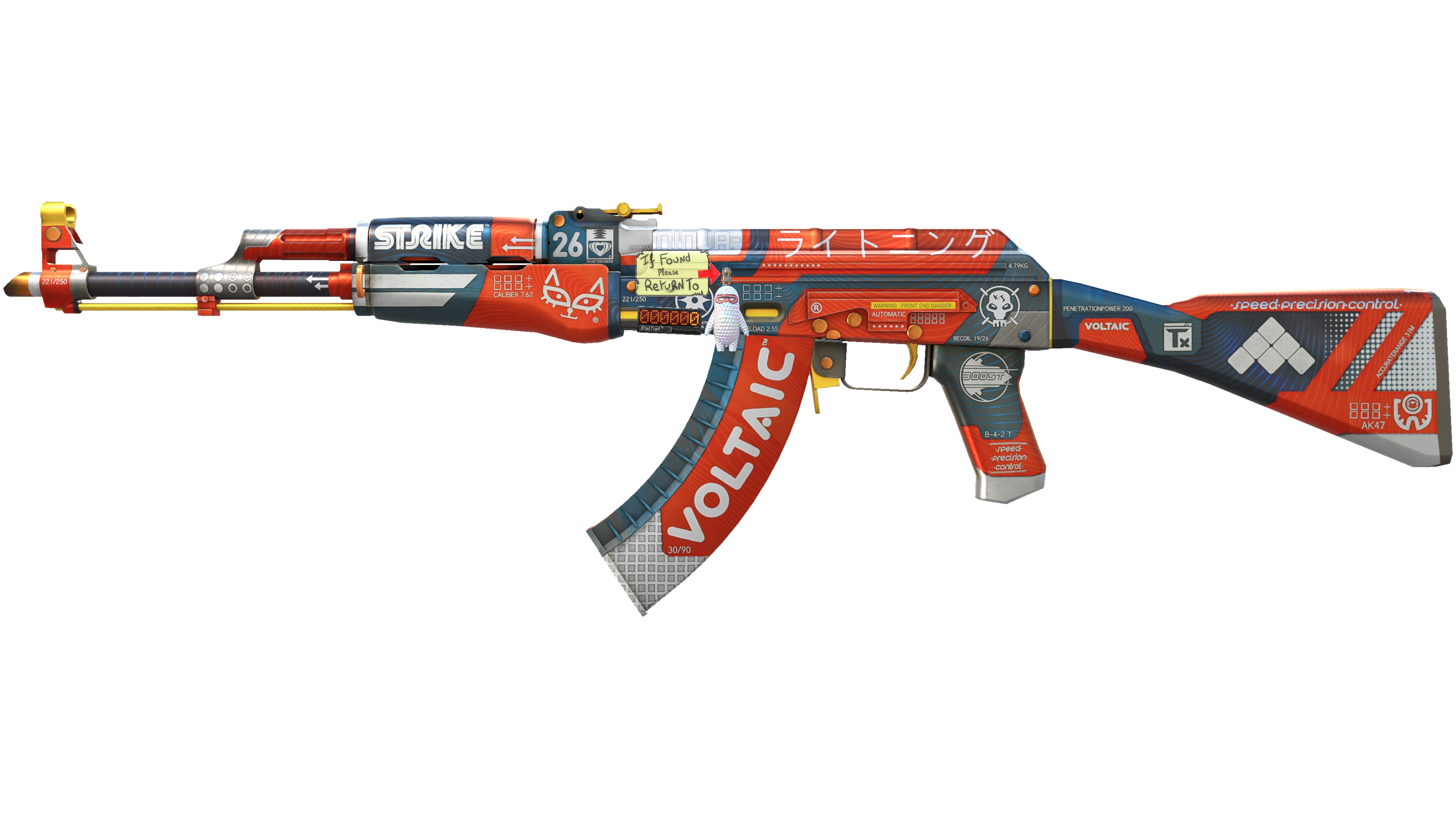 StatTrak™ AK-47 | Bloodsport (Minimal Wear)