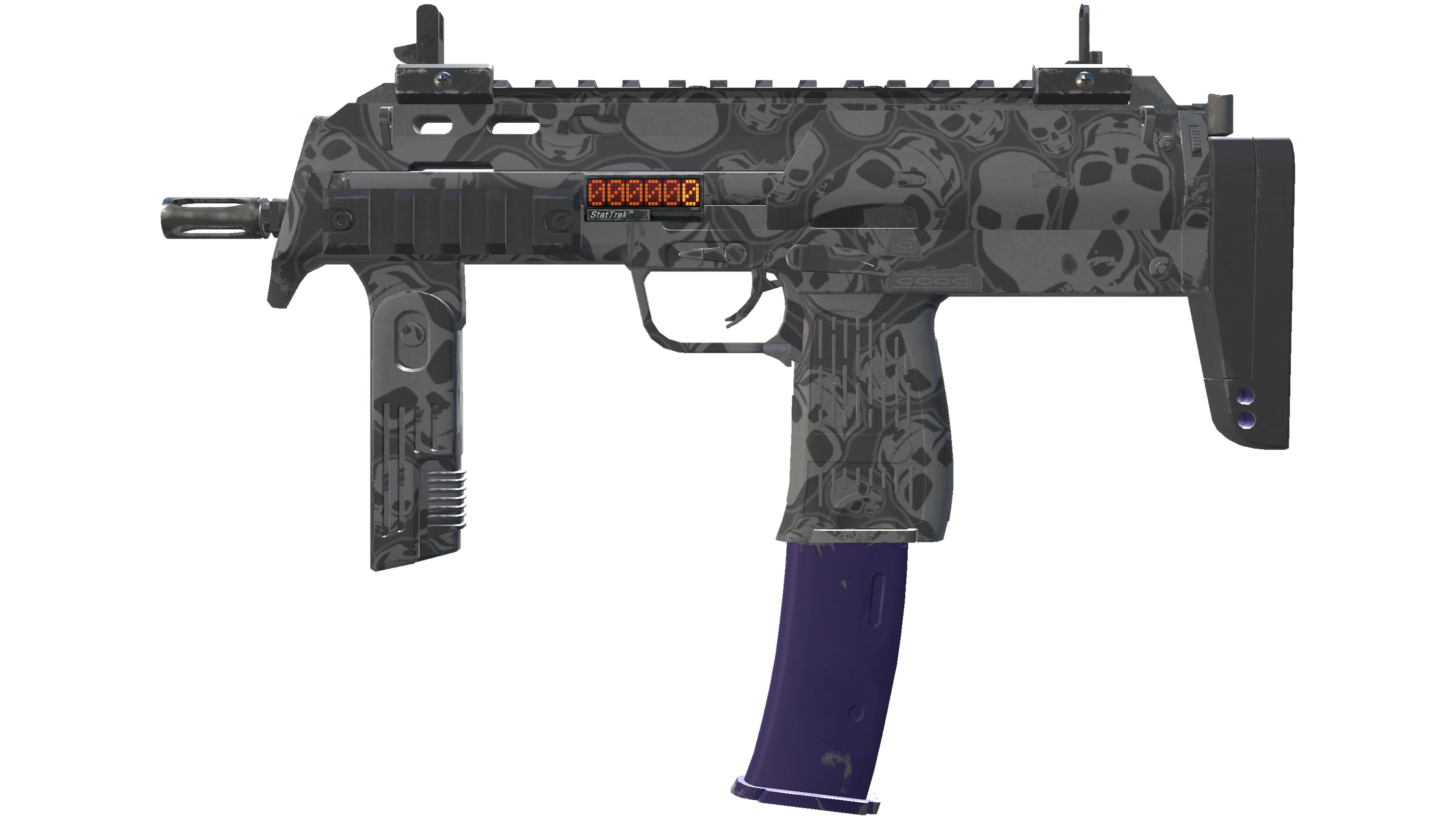 StatTrak™ MP7 | Skulls (Minimal Wear)