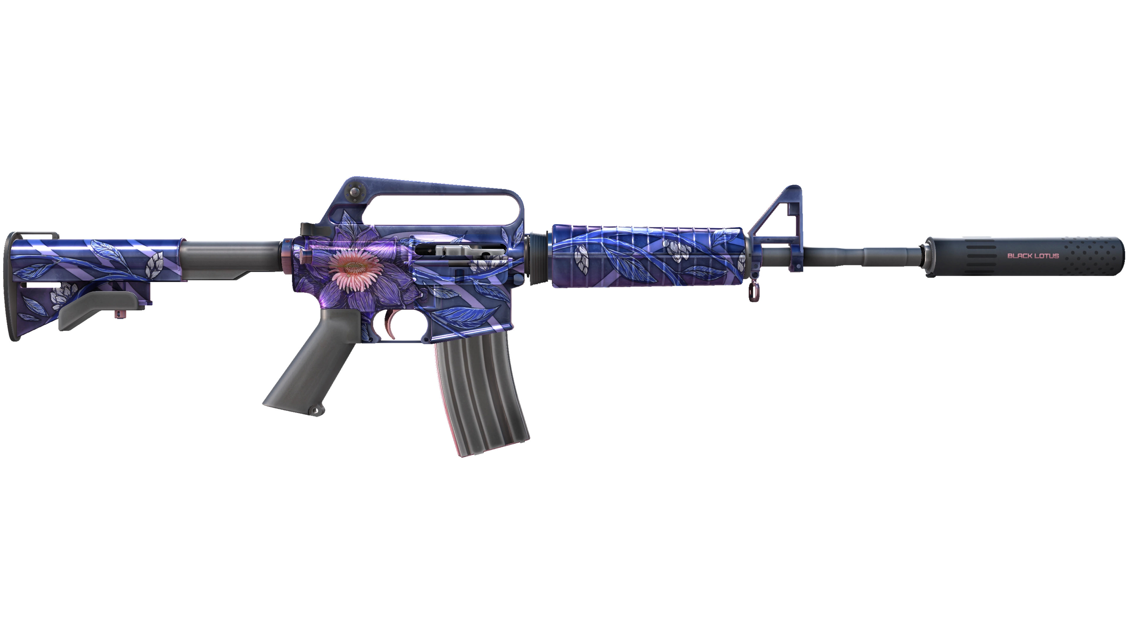 StatTrak™ M4A1-S | Black Lotus (Minimal Wear) thumbnail