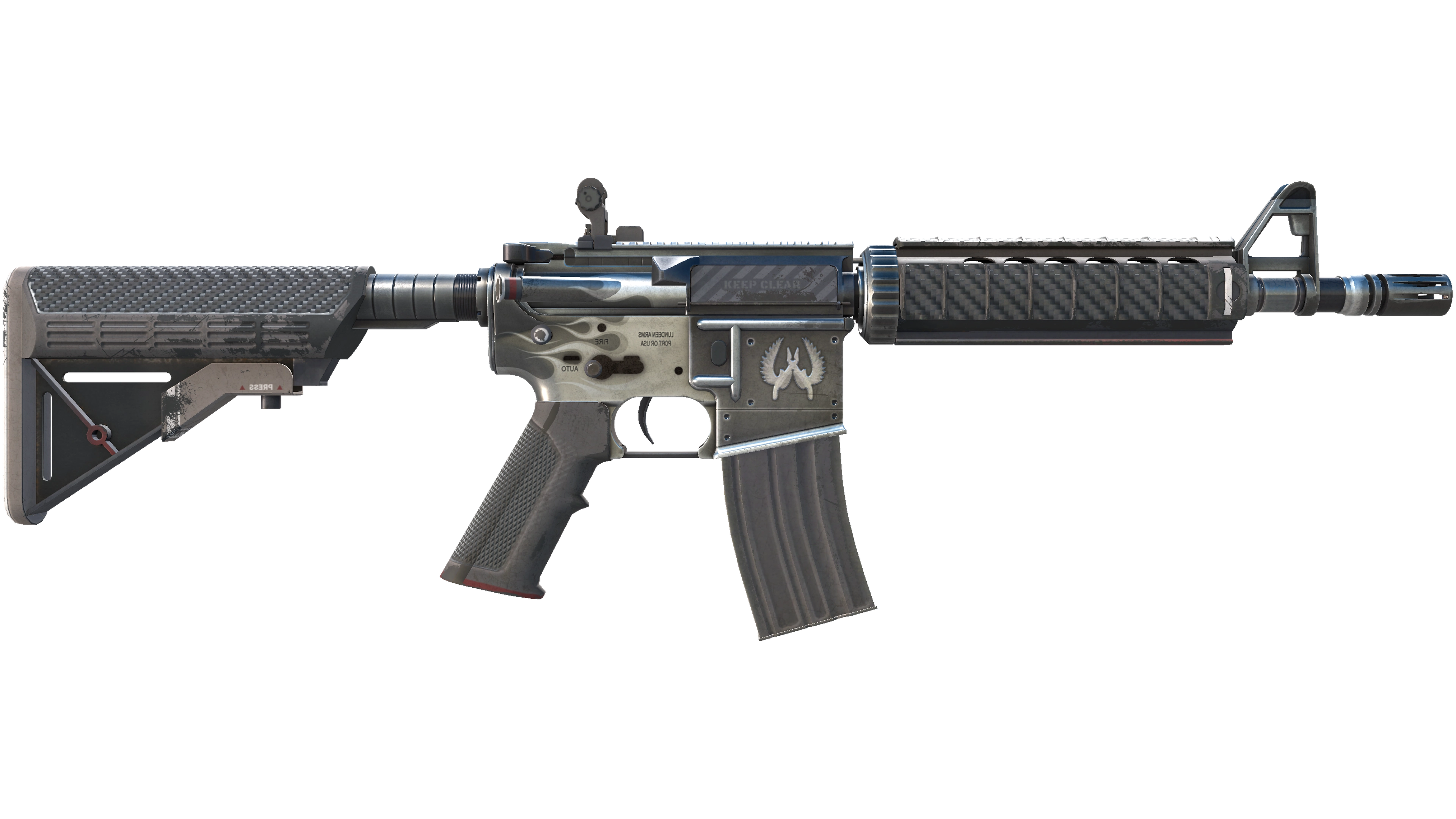 StatTrak™ M4A4 | Magnesium (Well-Worn) thumbnail