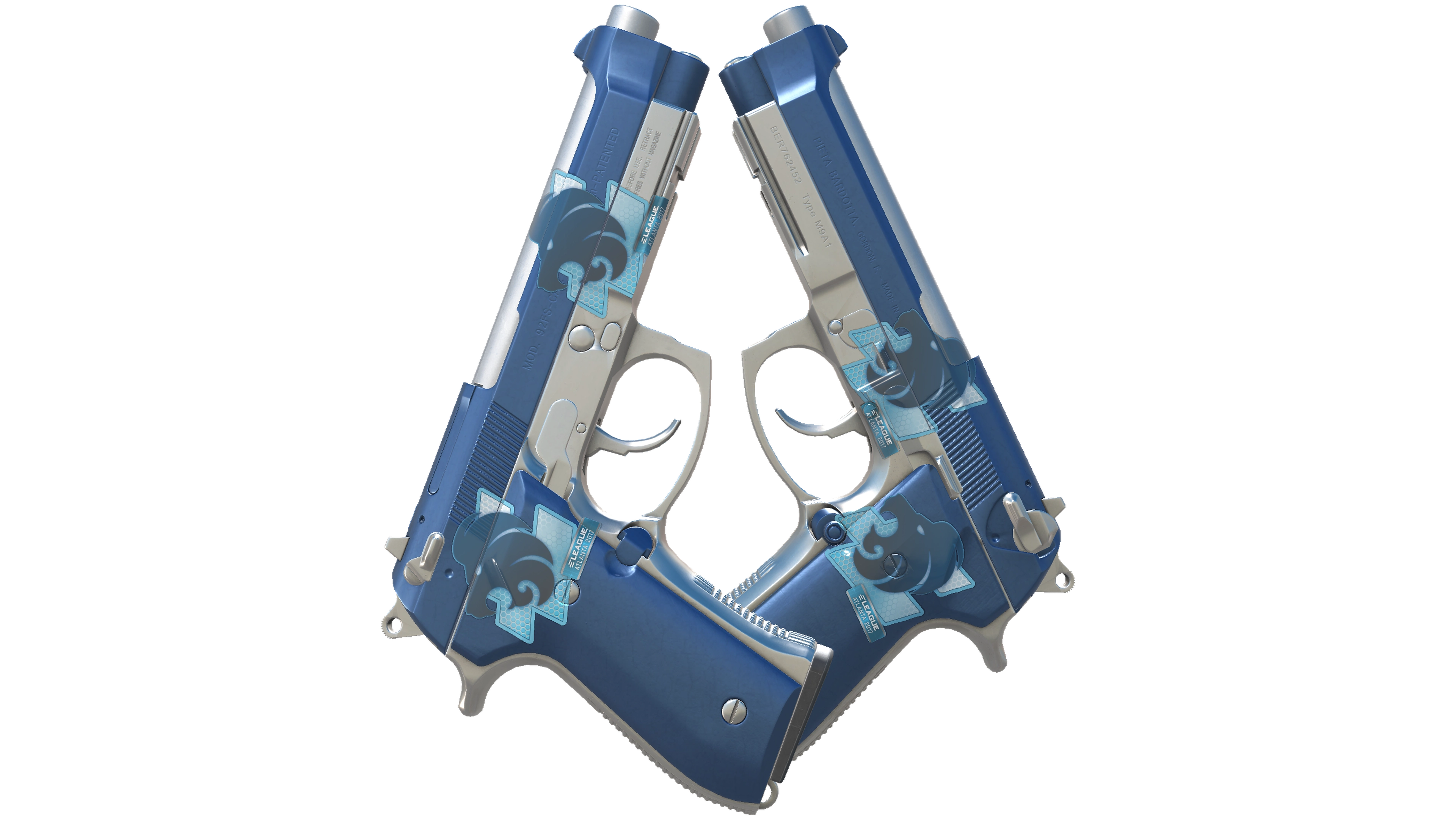 Dual Berettas | Anodized Navy (Factory New) thumbnail