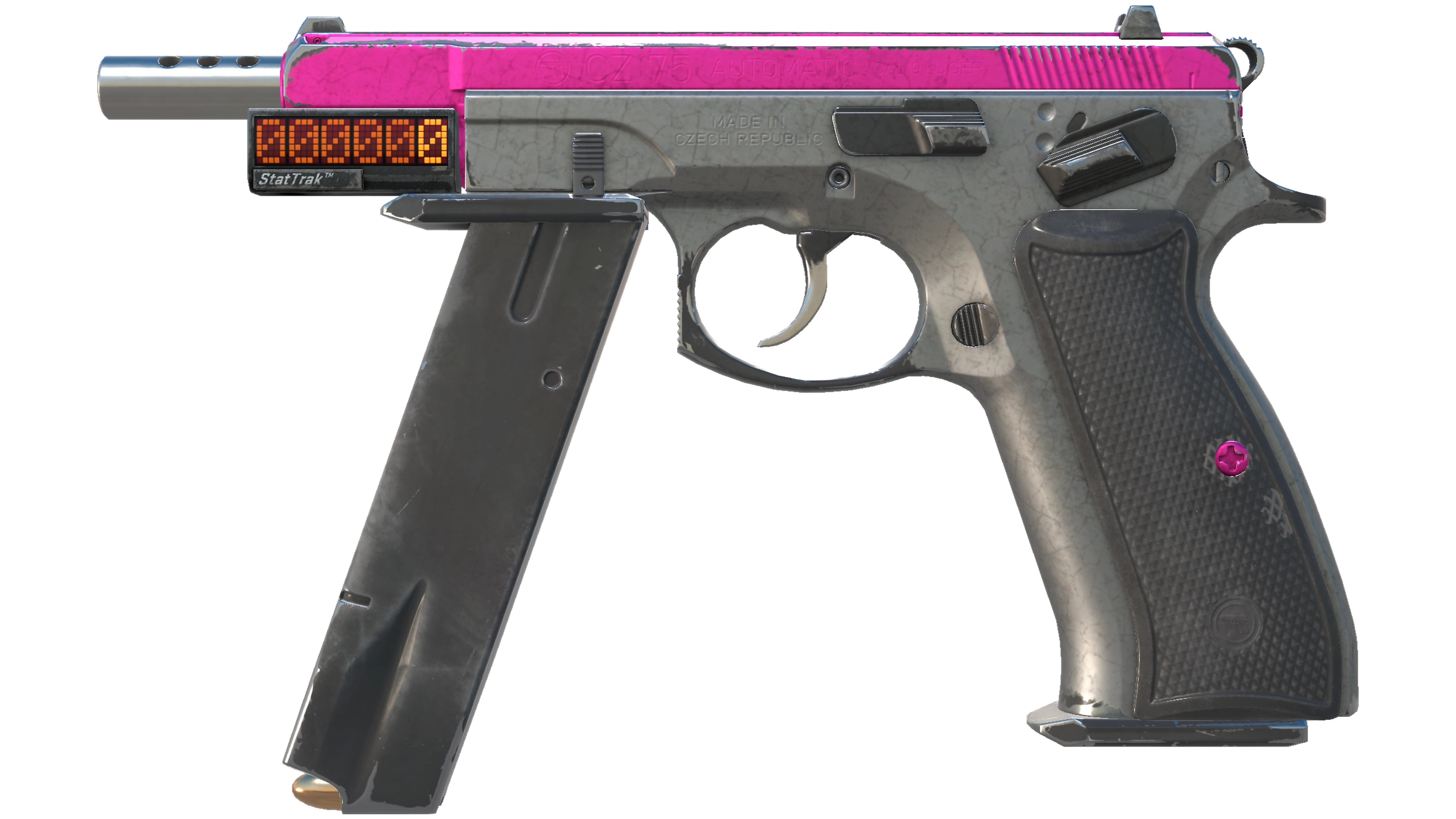 Miniature de StatTrak™ CZ75-Auto | The Fuschia Is Now (Field-Tested)