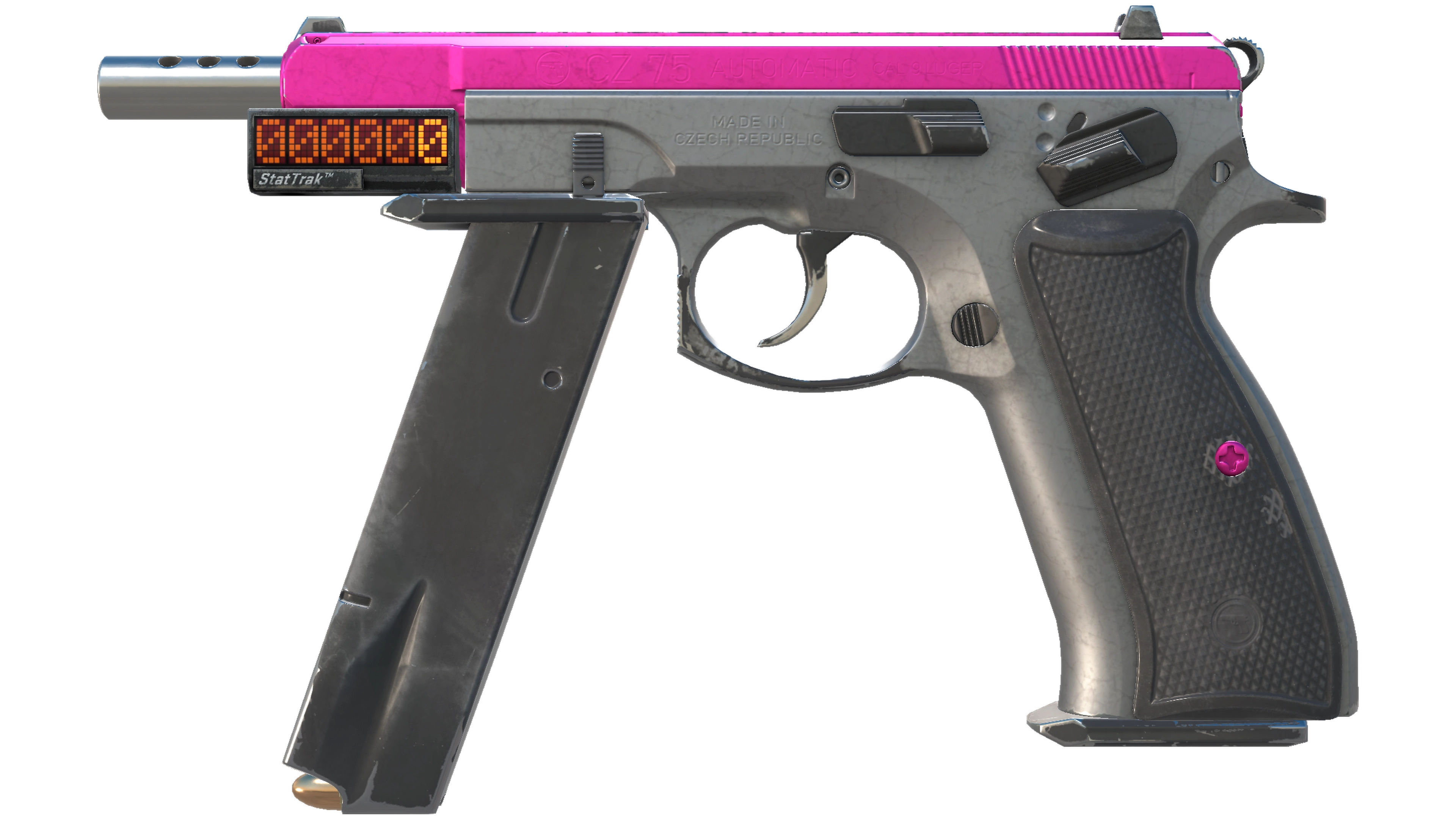 StatTrak™ CZ75-Auto | The Fuschia Is Now (Field-Tested)