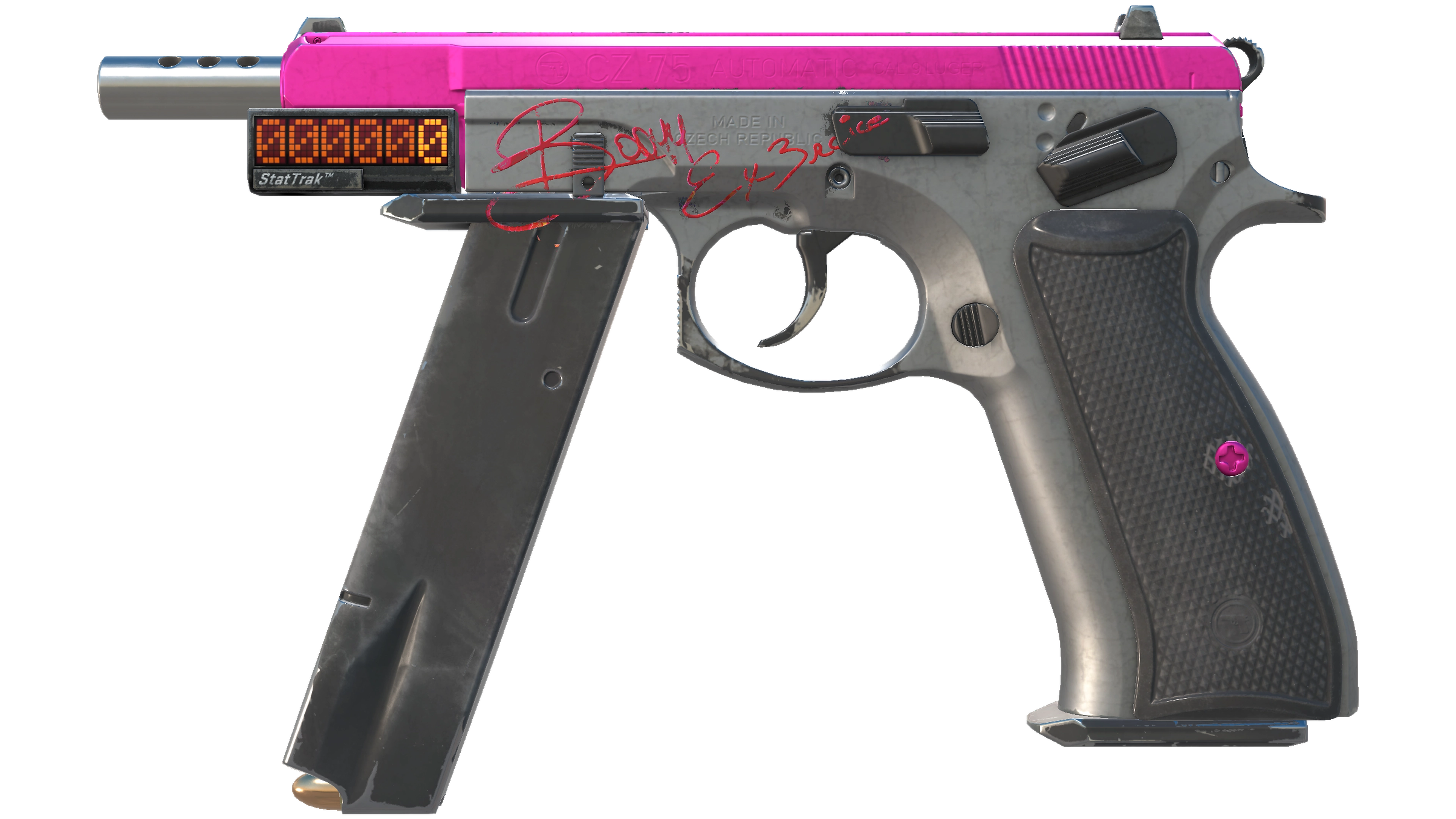 StatTrak™ CZ75-Auto | The Fuschia Is Now (Field-Tested)