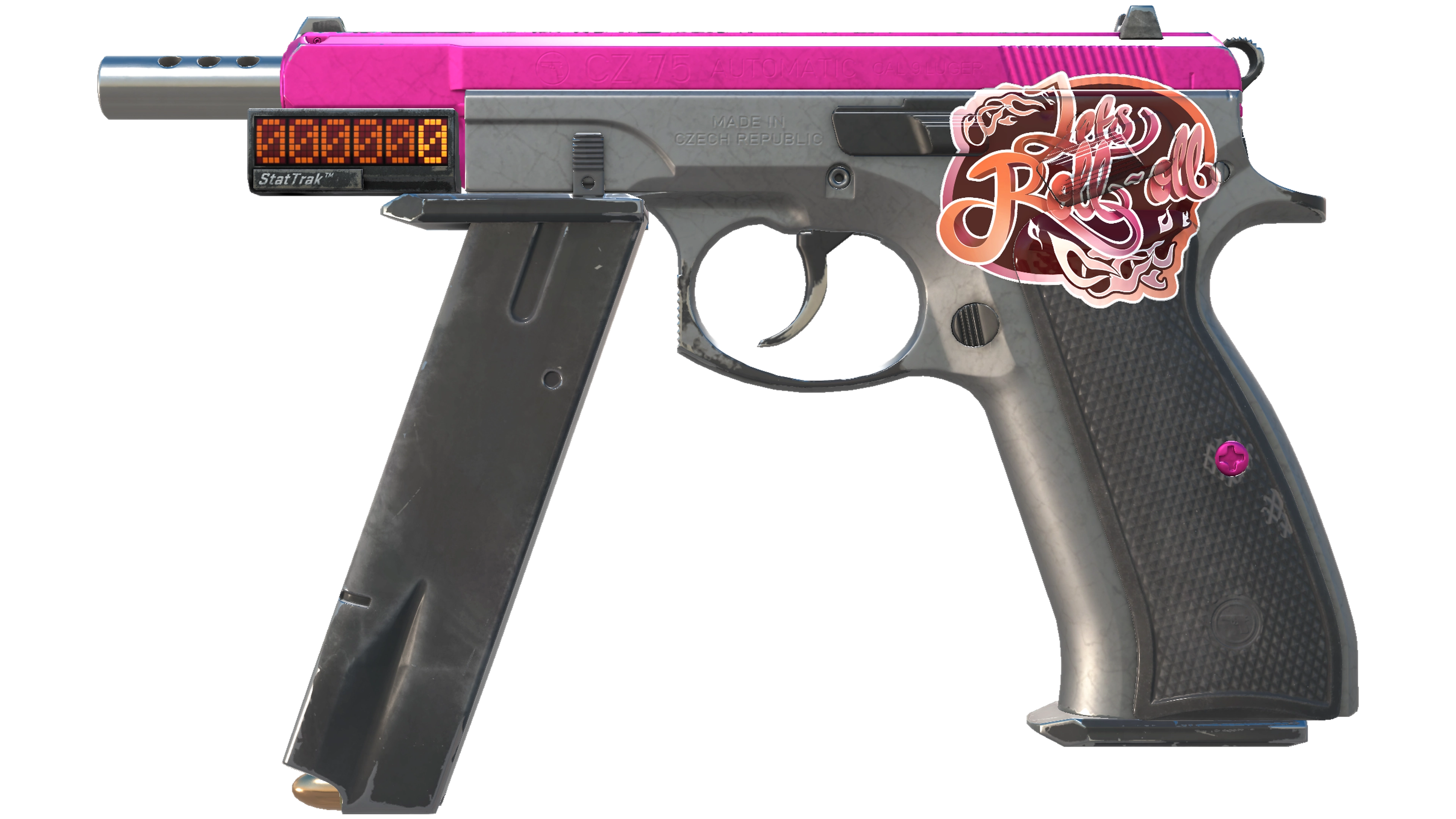 StatTrak™ CZ75-Auto | The Fuschia Is Now (Field-Tested) 缩略图