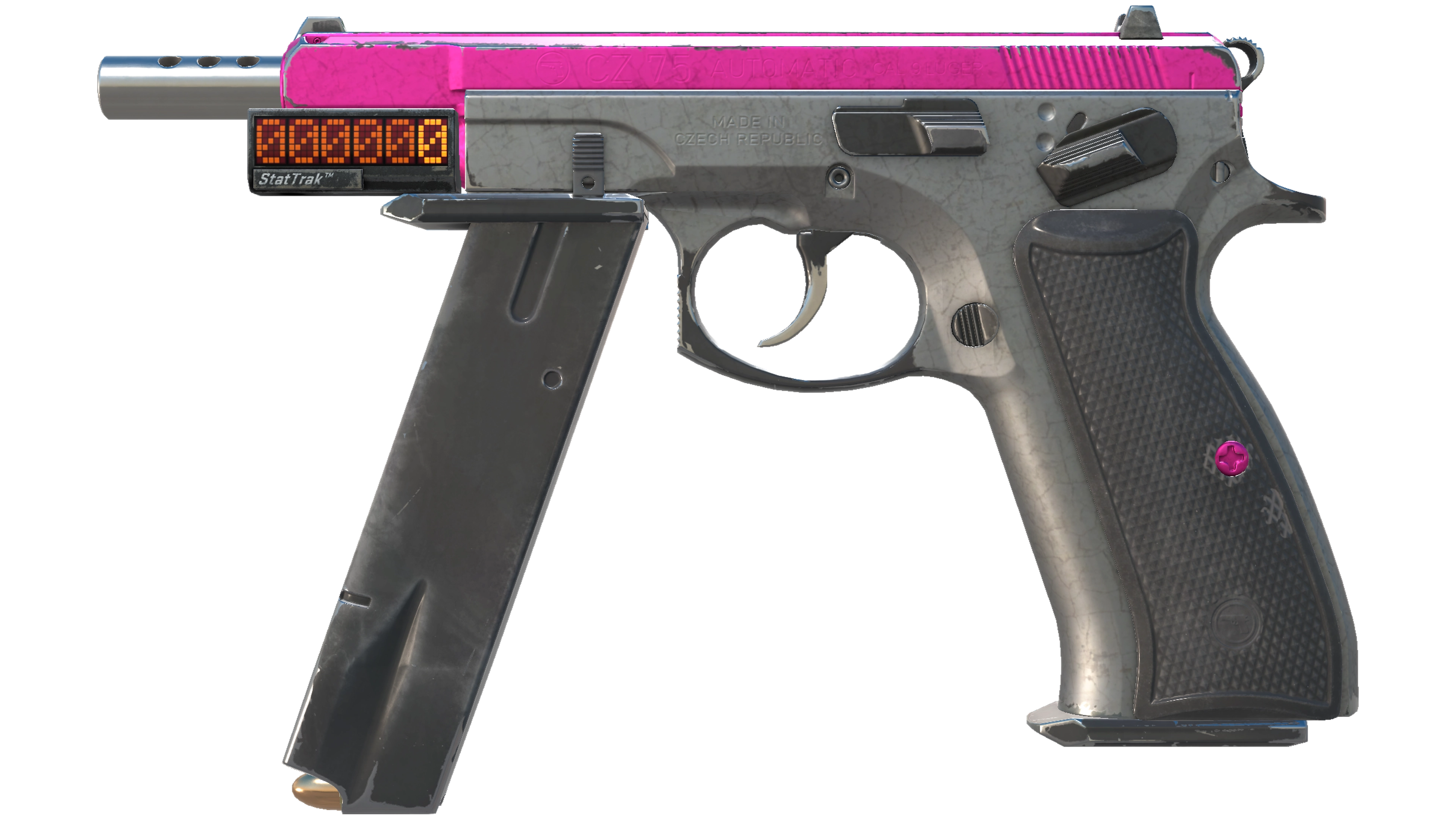 StatTrak™ CZ75-Auto | The Fuschia Is Now (Field-Tested)