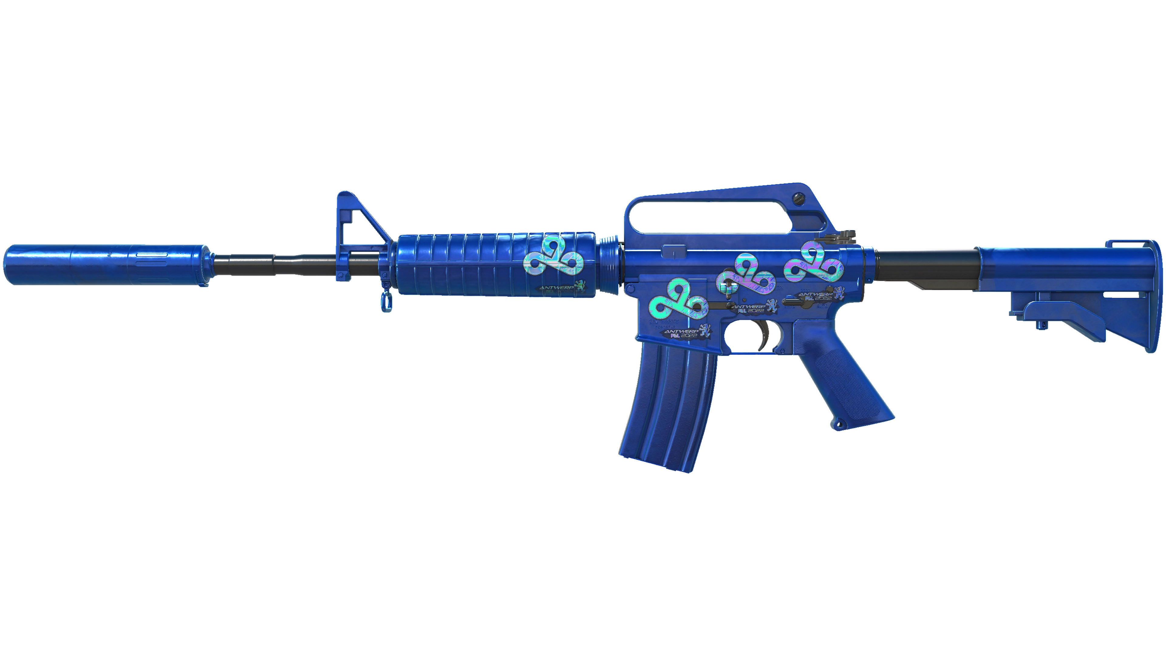 Миниатюра M4A1-S | Blue Phosphor (Factory New)