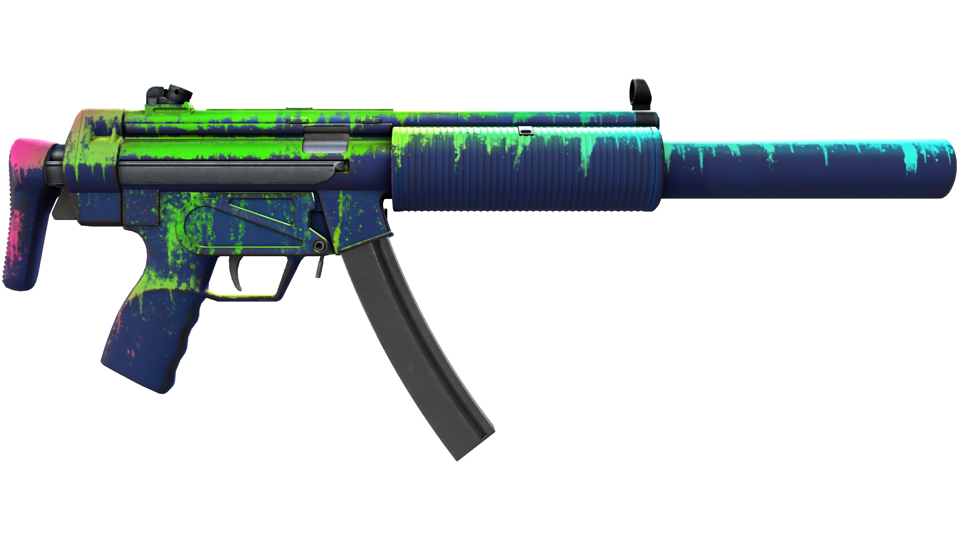 StatTrak™ MP5-SD | Phosphor (Minimal Wear) thumbnail
