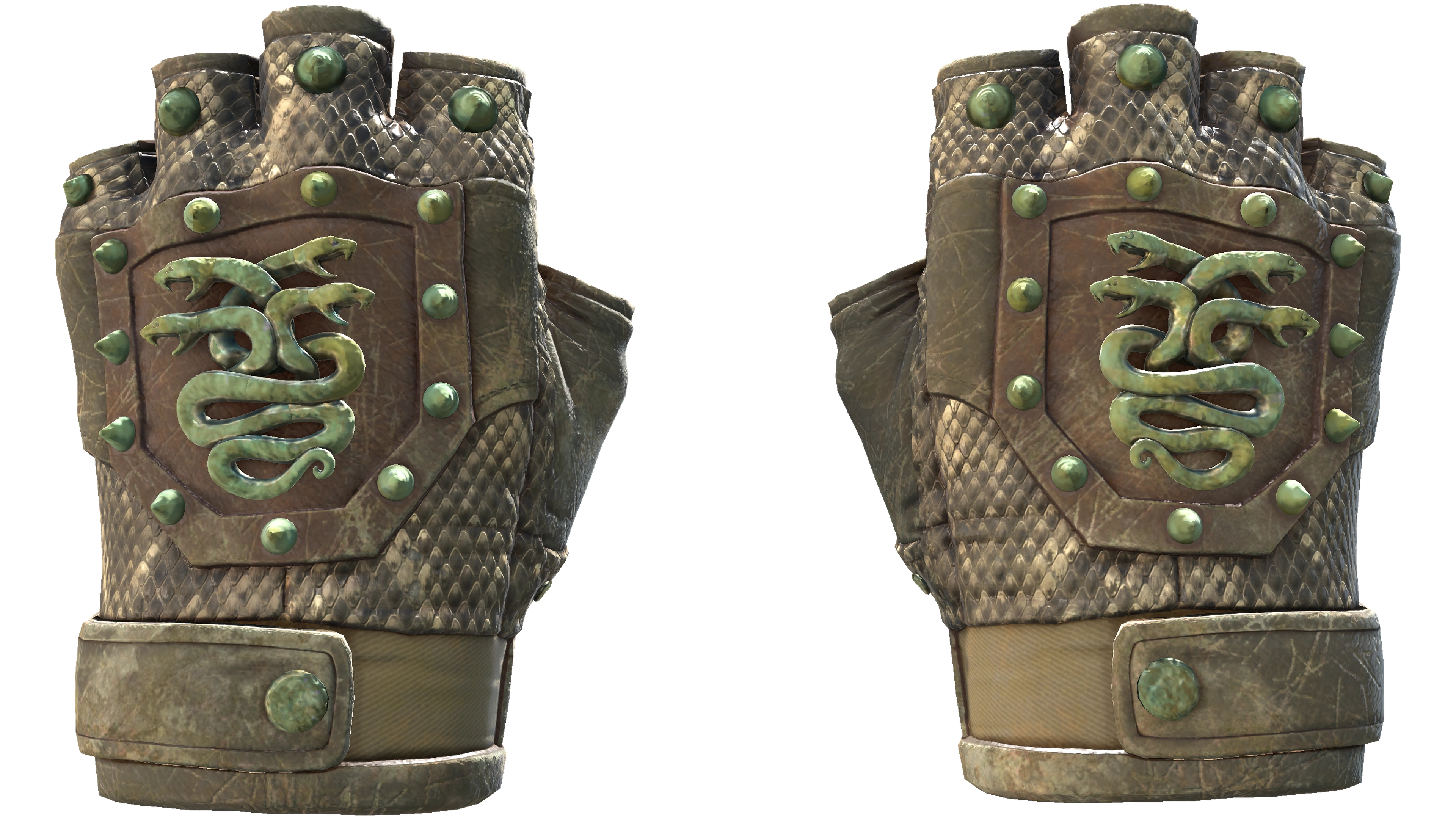 ★ Hydra Gloves | Rattler (Battle-Scarred)